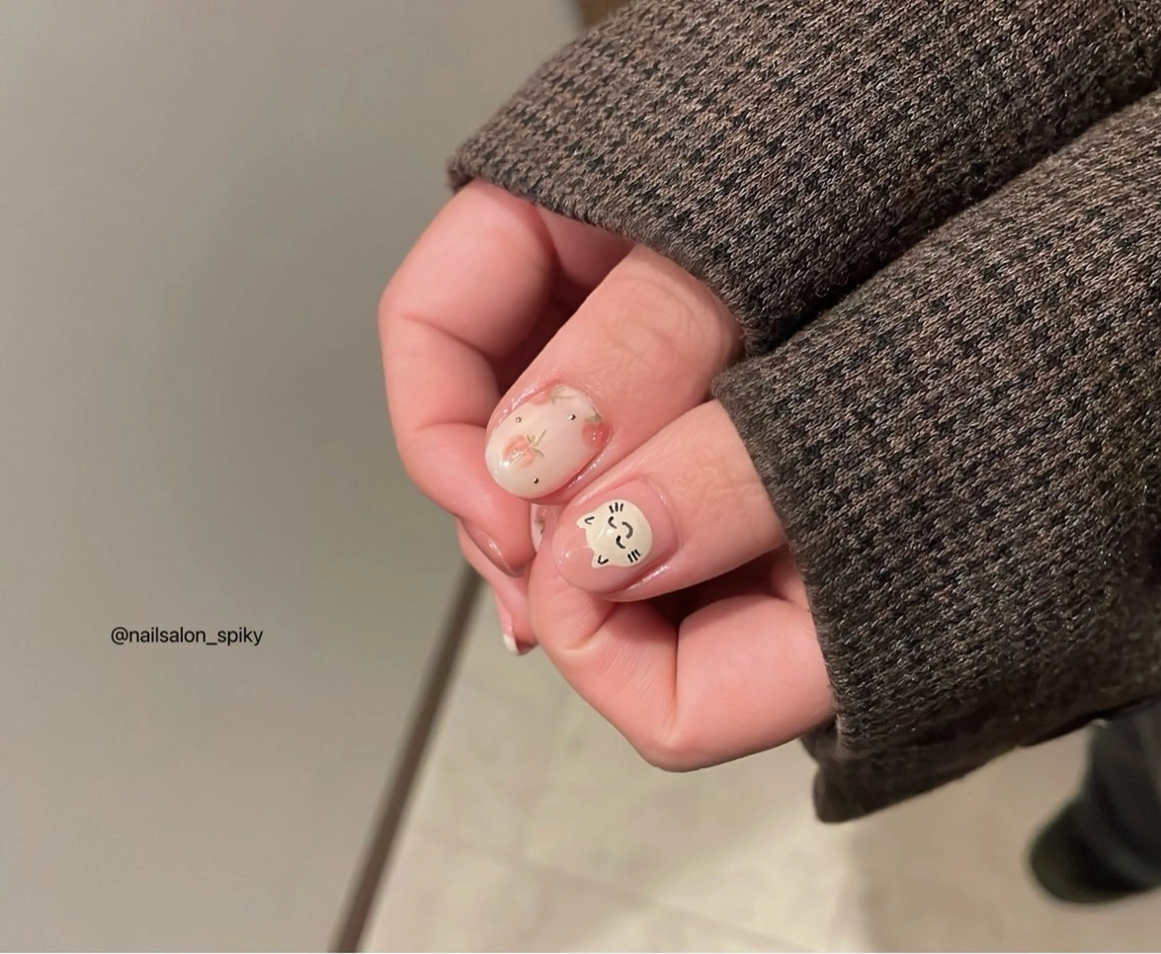 ネイル Spiky とうげ ふうかのネイルデザイン