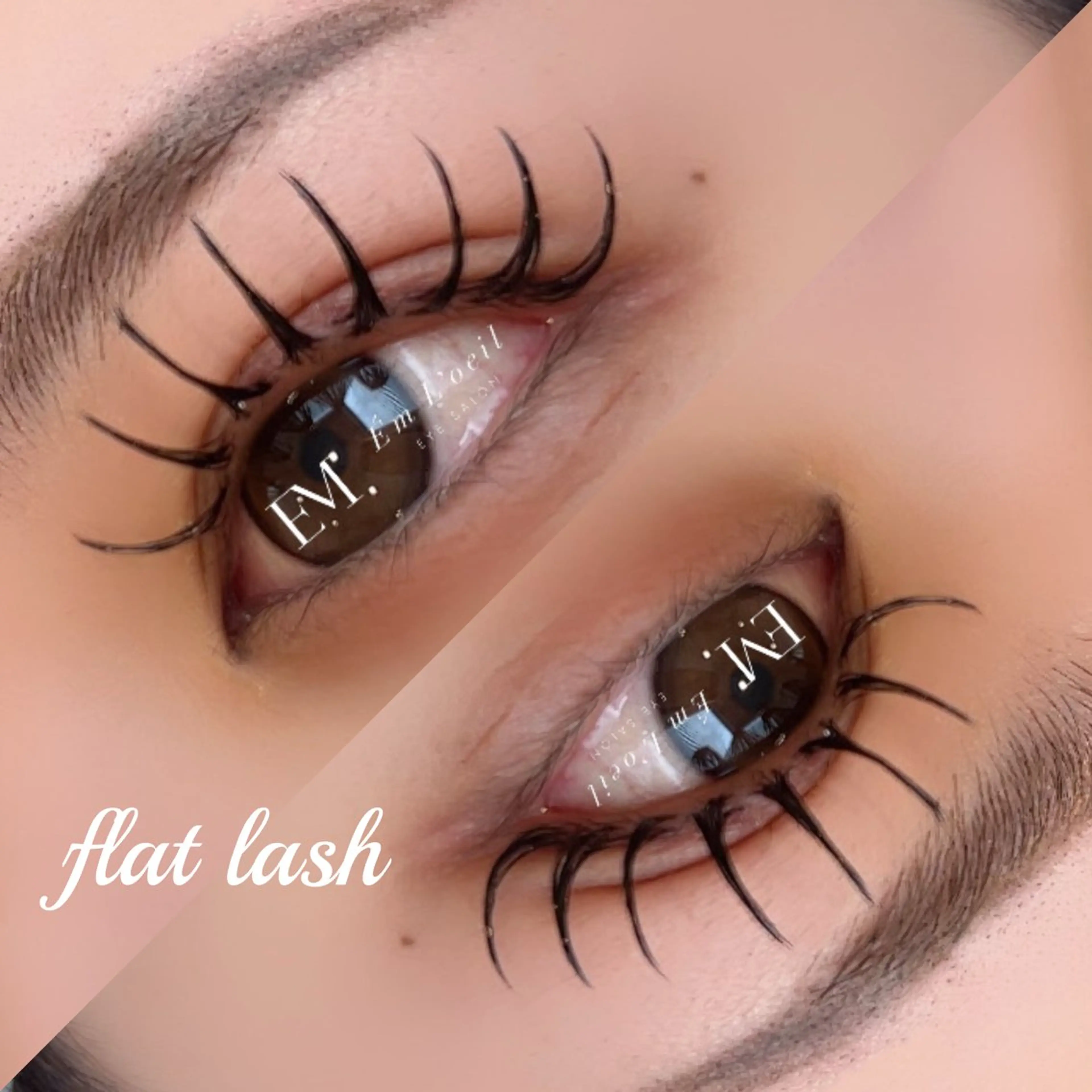 人気No.1♡ フラットラッシュ 付け放題/アイシャンプー付🪄︎︎の写真