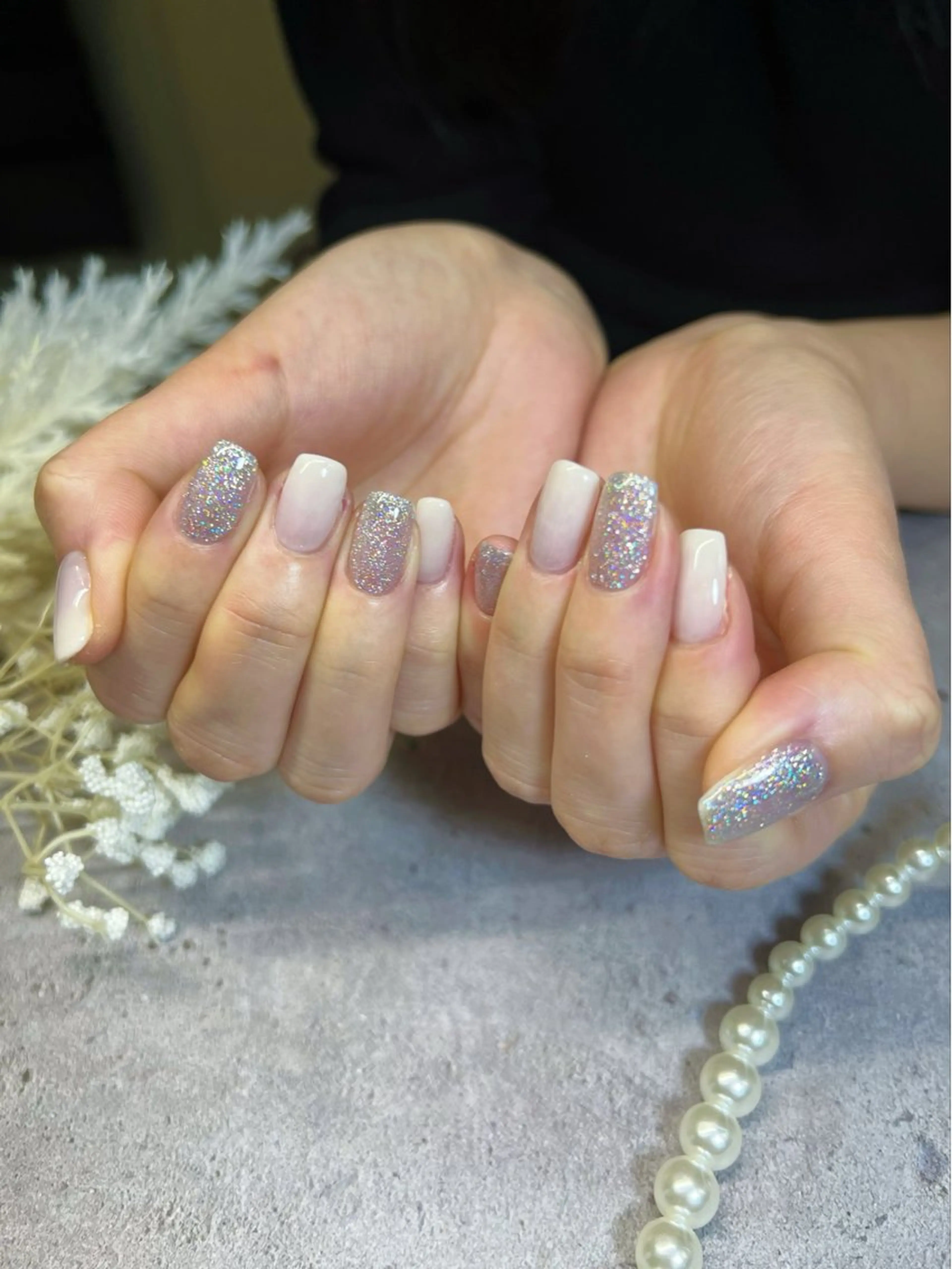 ネイル ラメ(グリッター) ハンドネイル NAIL   Leone（レオーネ）所属・🫧NAIL Leone🫧のネイルデザイン