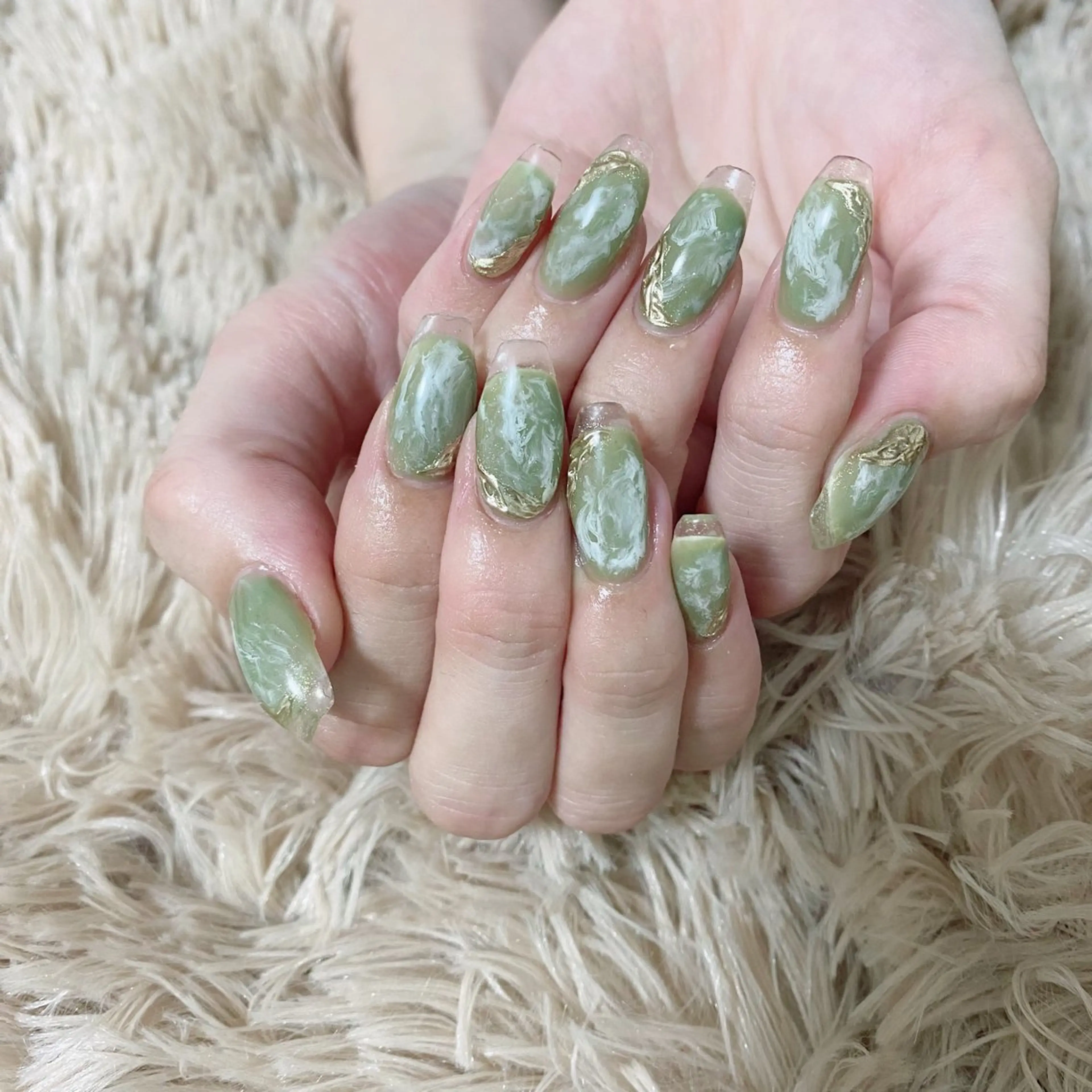 10本チップ長さだしアートコース💅オフ無料✨の写真