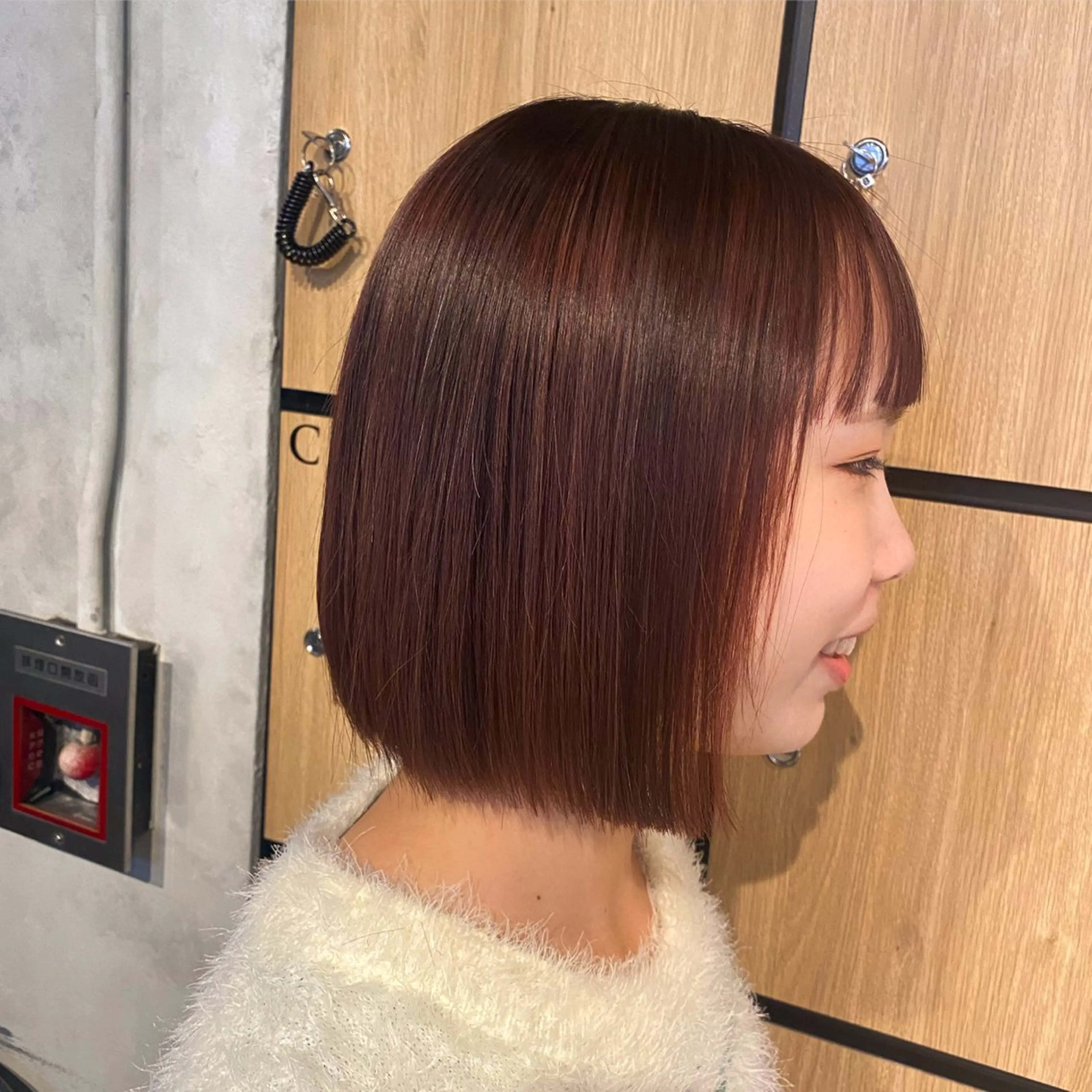 ショート ボブ ショートヘア カット 縮毛矯正 Jewel  Box東梅田所属・髪質改善サロン 梅田/ヨナミネのヘアスタイル