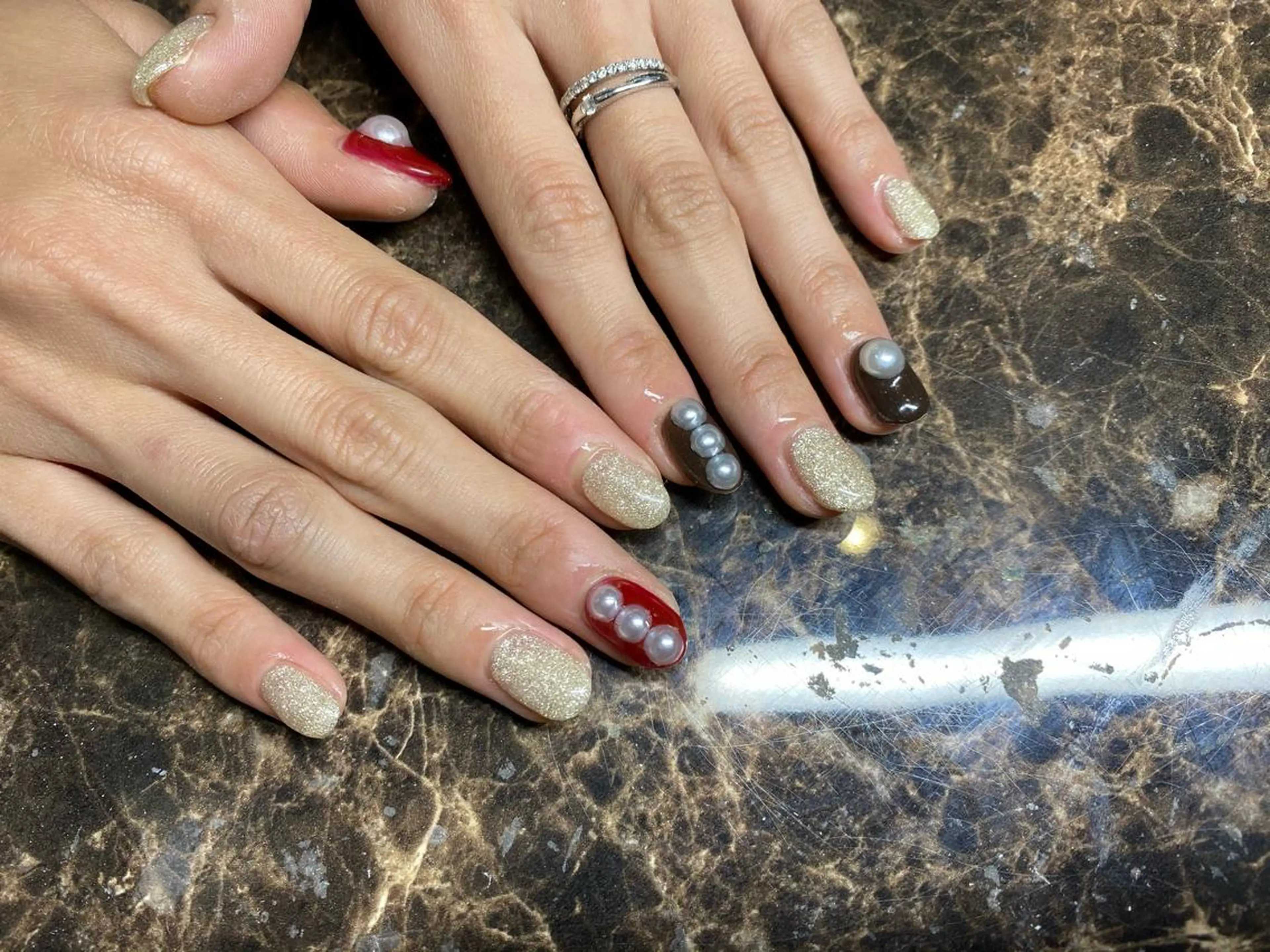 ネイル ハンドネイル IROHA Nail 矢掛萌子のネイルデザイン