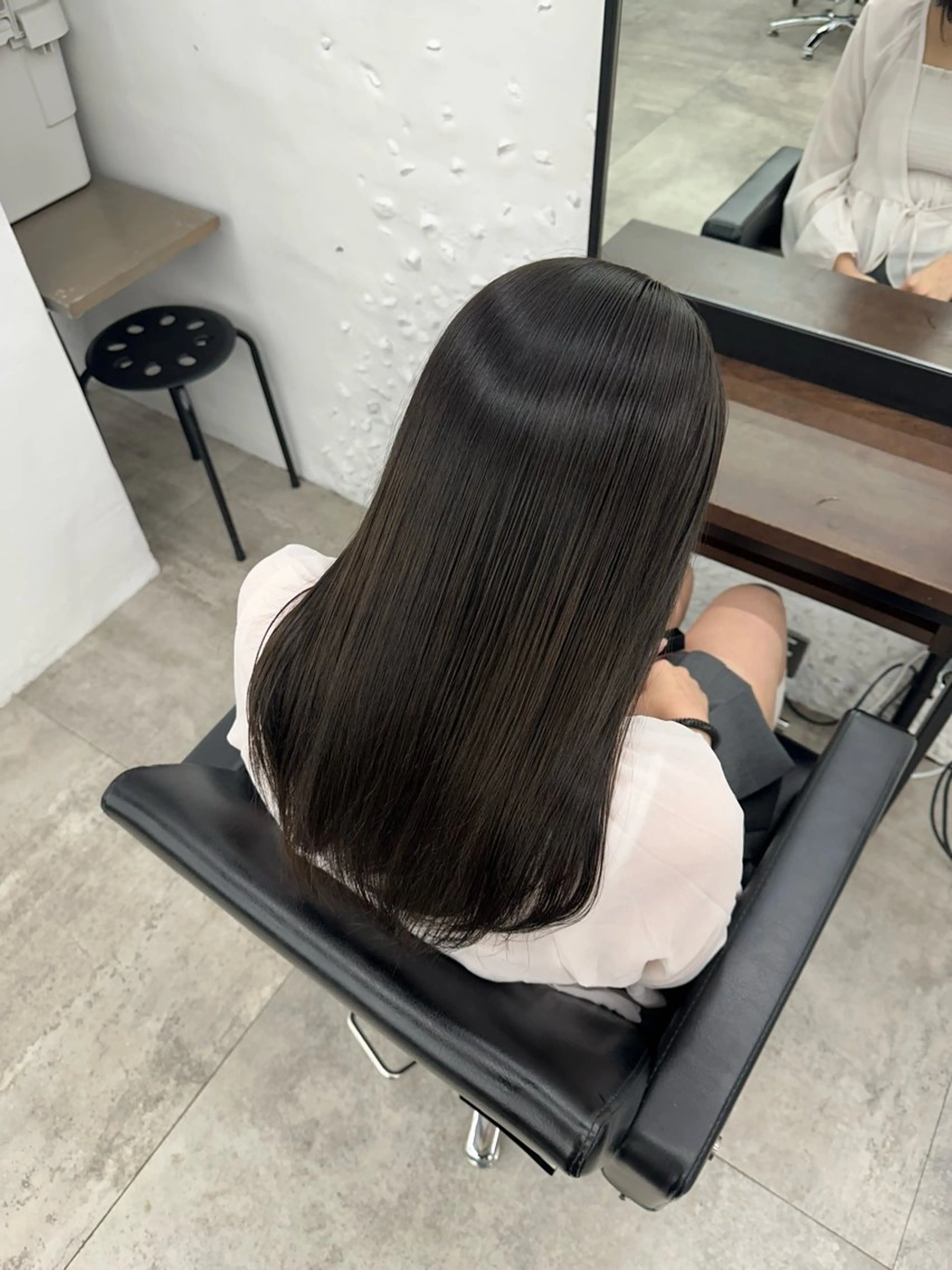 ロング ヘアカラー トリートメント 髪質改善/艶髪特化 /透明感✨️こうめいのヘアスタイル