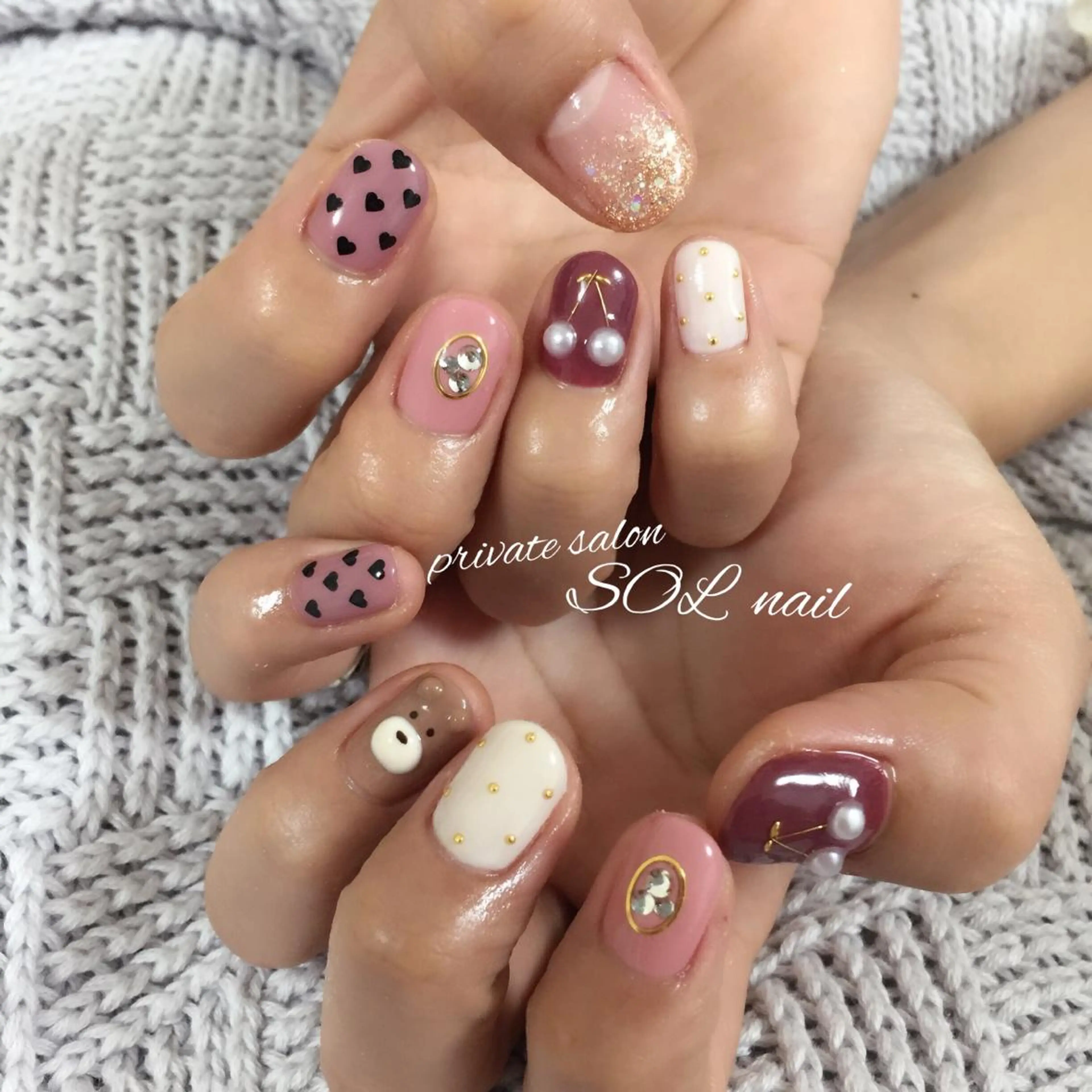 ネイル ハンドネイル SOL NAILのネイルデザイン