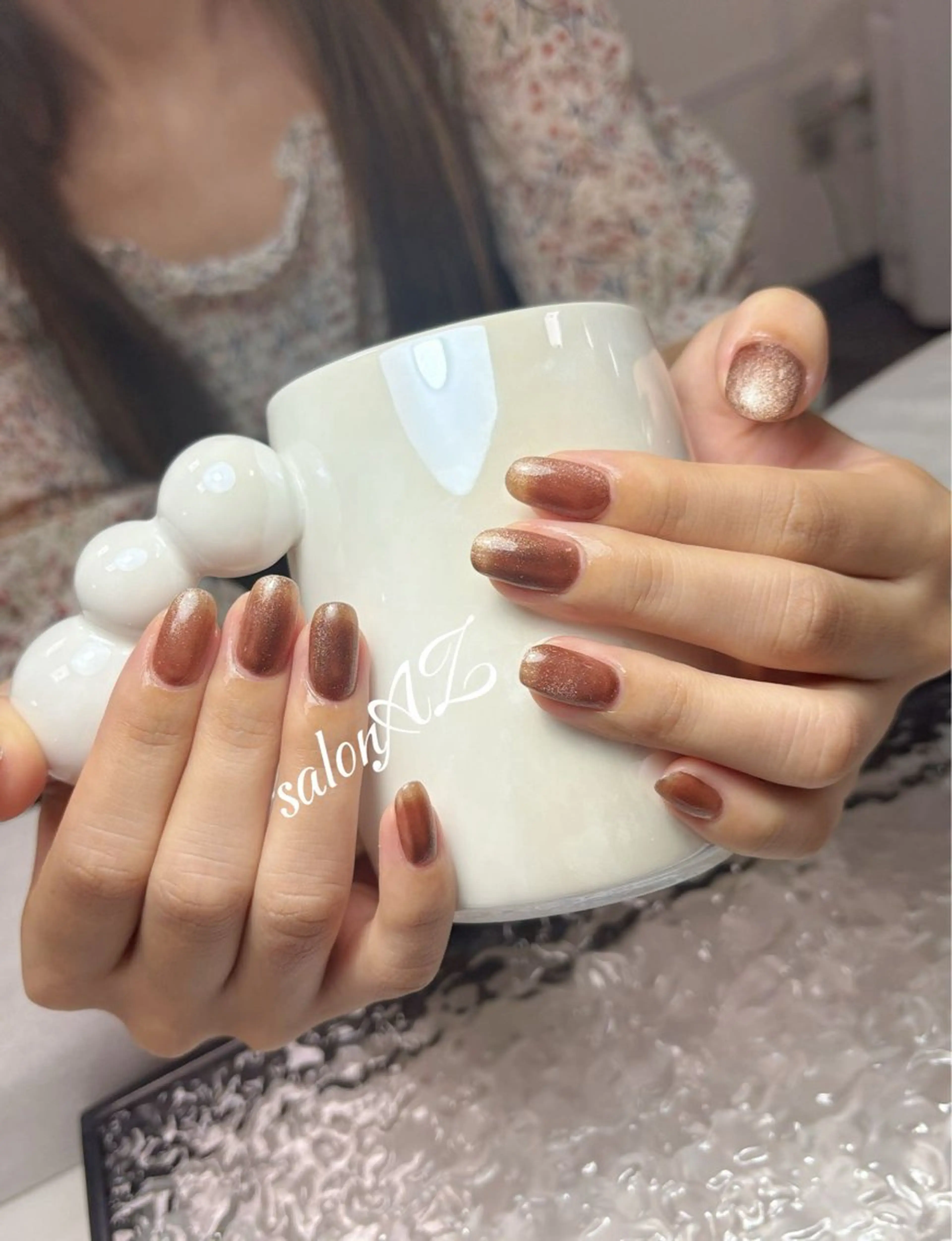 ネイル ワンカラーネイル salon AZのネイルデザイン