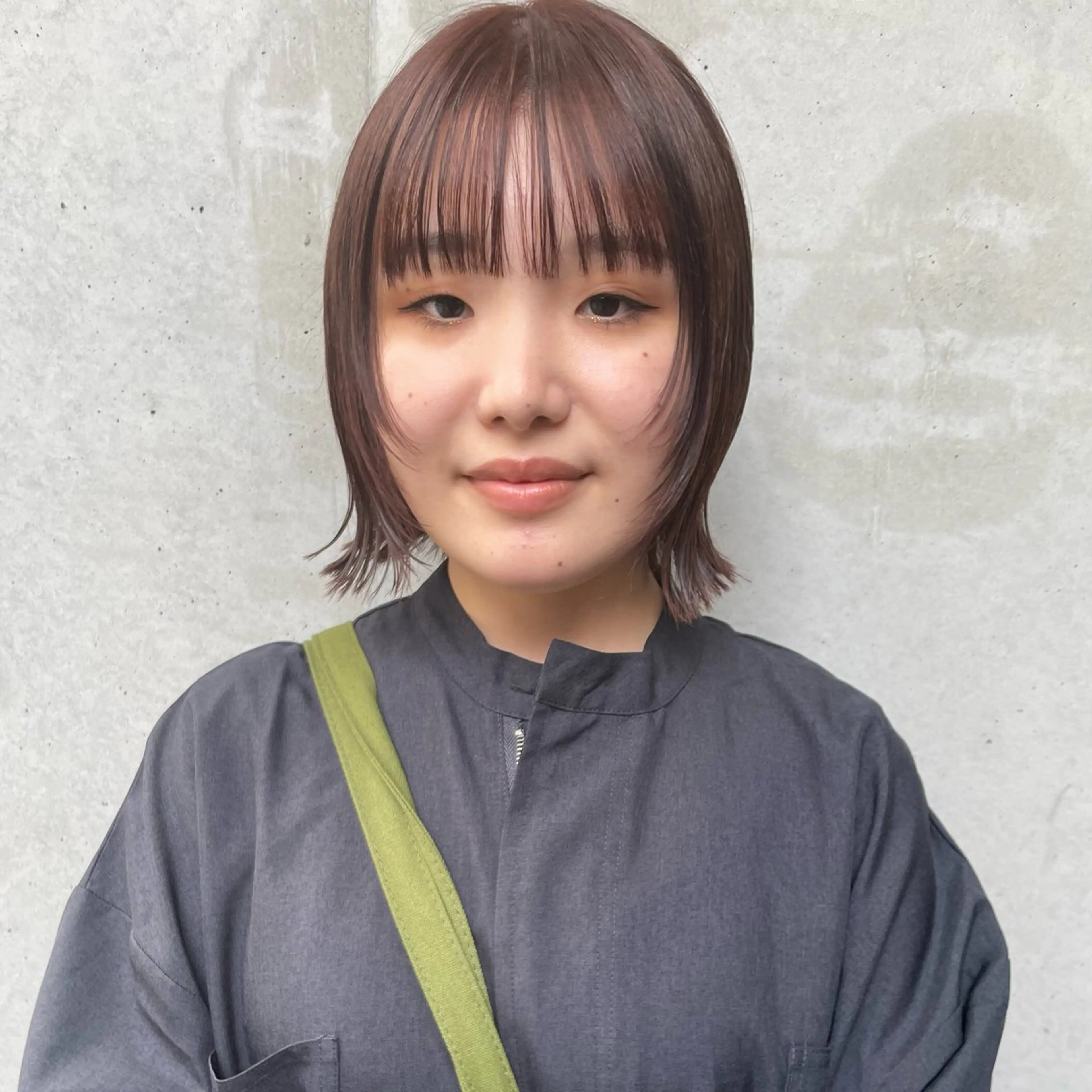 ショート カット ヘアカラー ホリケ アオイのヘアスタイル