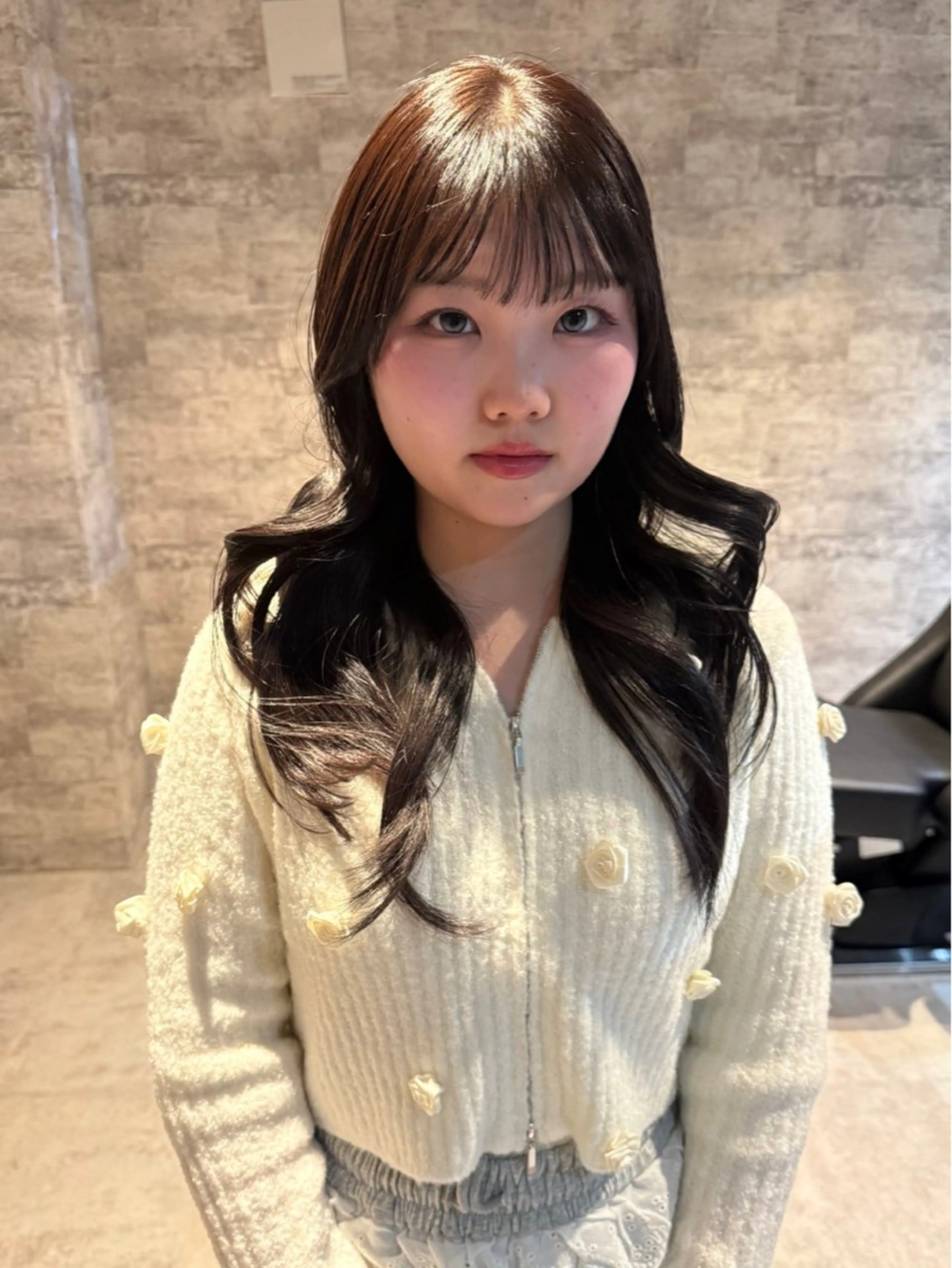 ロング カラー カット ヘアカラー トリートメント mai / linoah˚✧のヘアスタイル