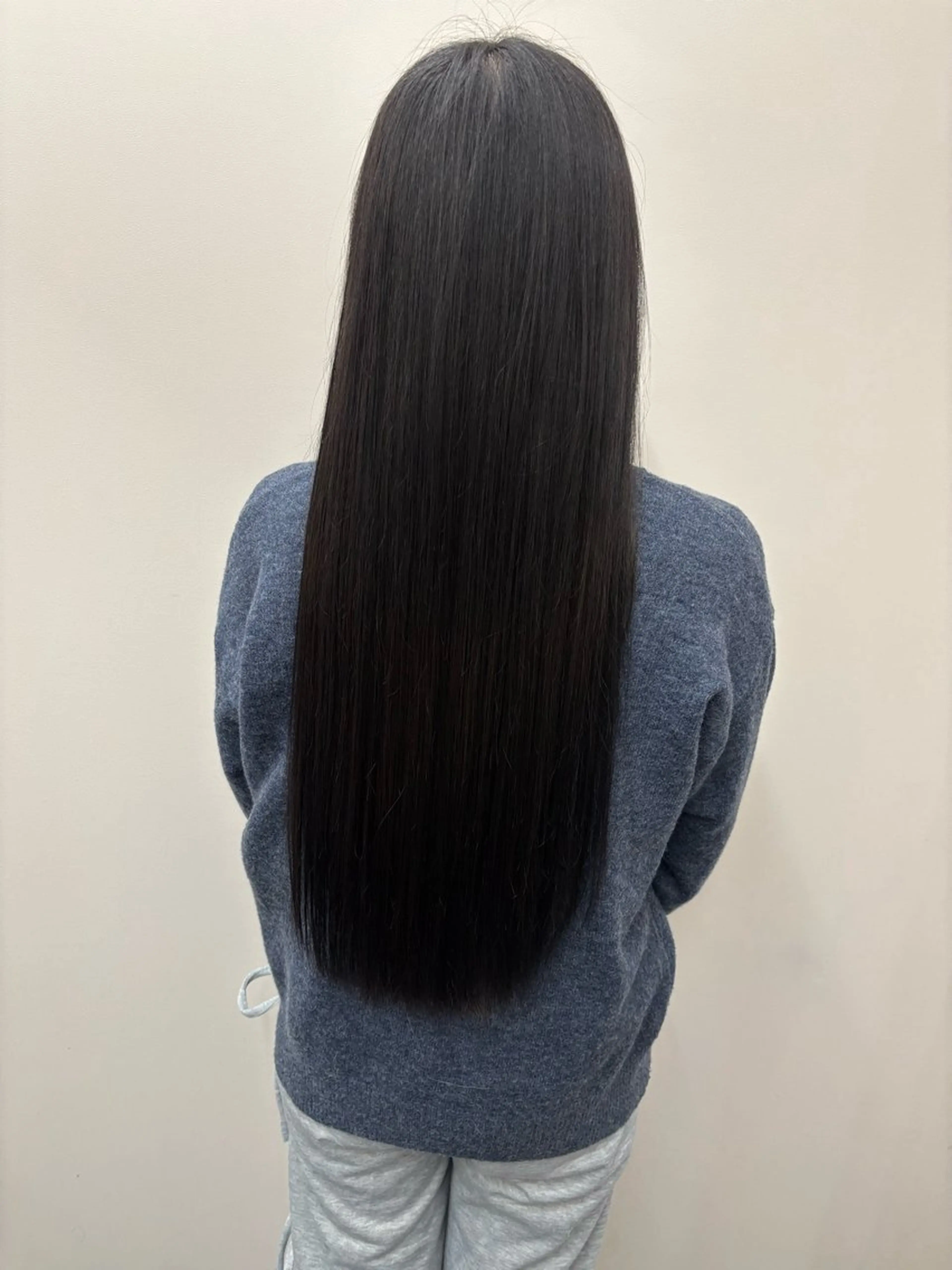 ロング 髪質改善 カット ヘアカラー トリートメント と きのヘアスタイル