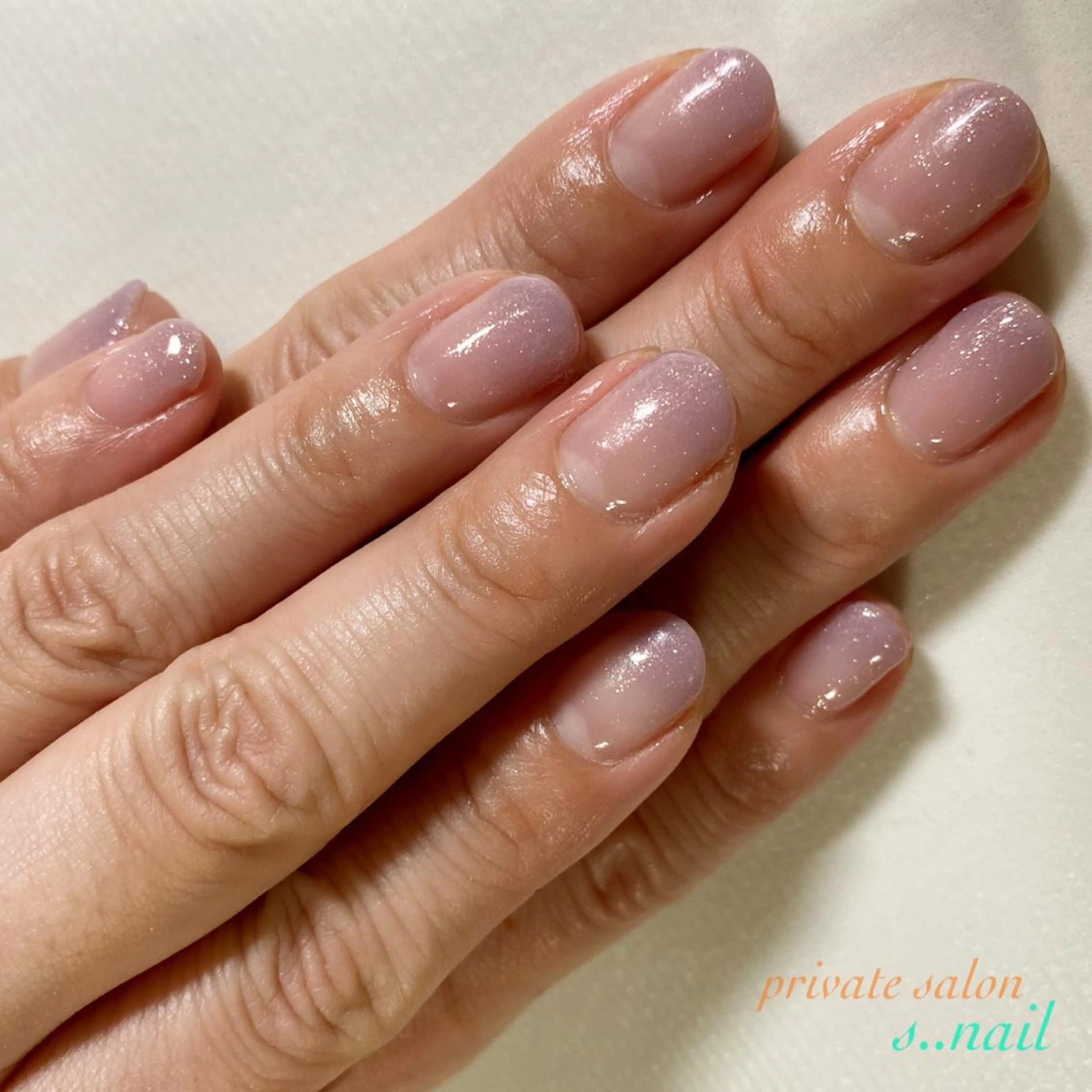ネイル グラデーション ラメ(グリッター) ハンドネイル フットネイル s..nail / MORITAのネイルデザイン