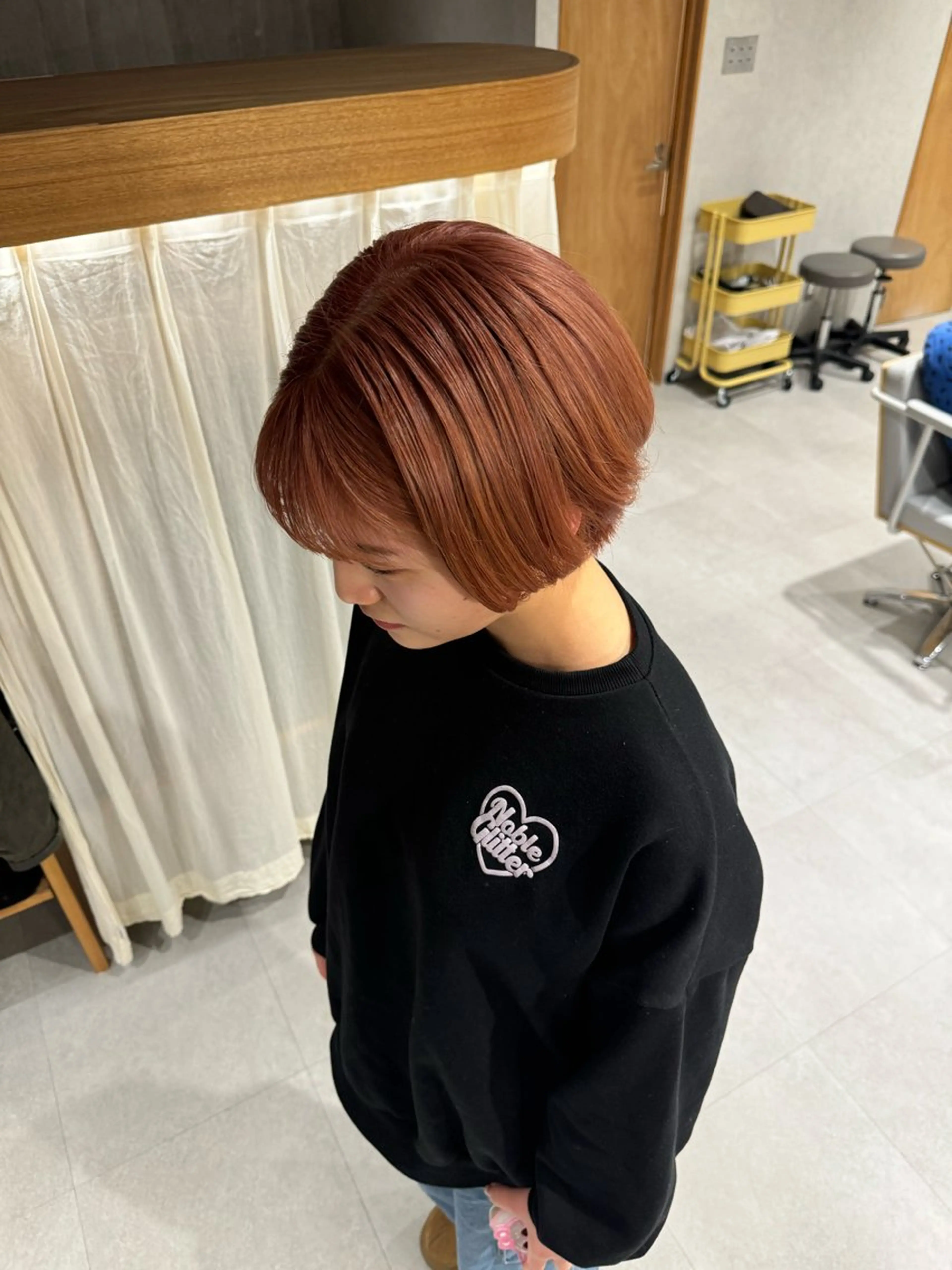 ショート カラー カット ヘアカラー トリートメント レイヤー/ボブパーマ /垢抜け/タクミのヘアスタイル