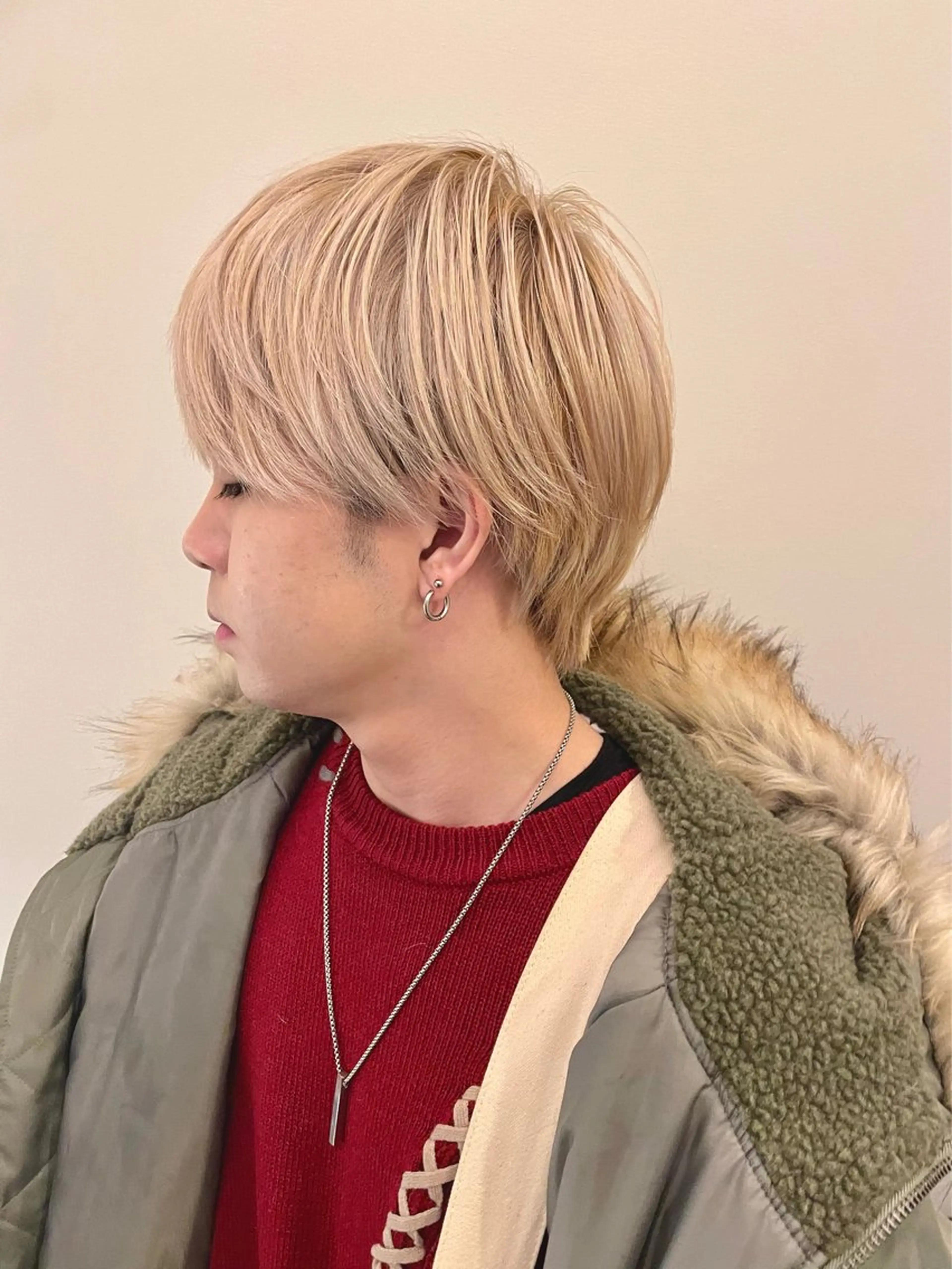 ショート カラー メンズ ダブルカラー ヘアカラー トリートメント ニュアンスカラー🫧 加納のヘアスタイル