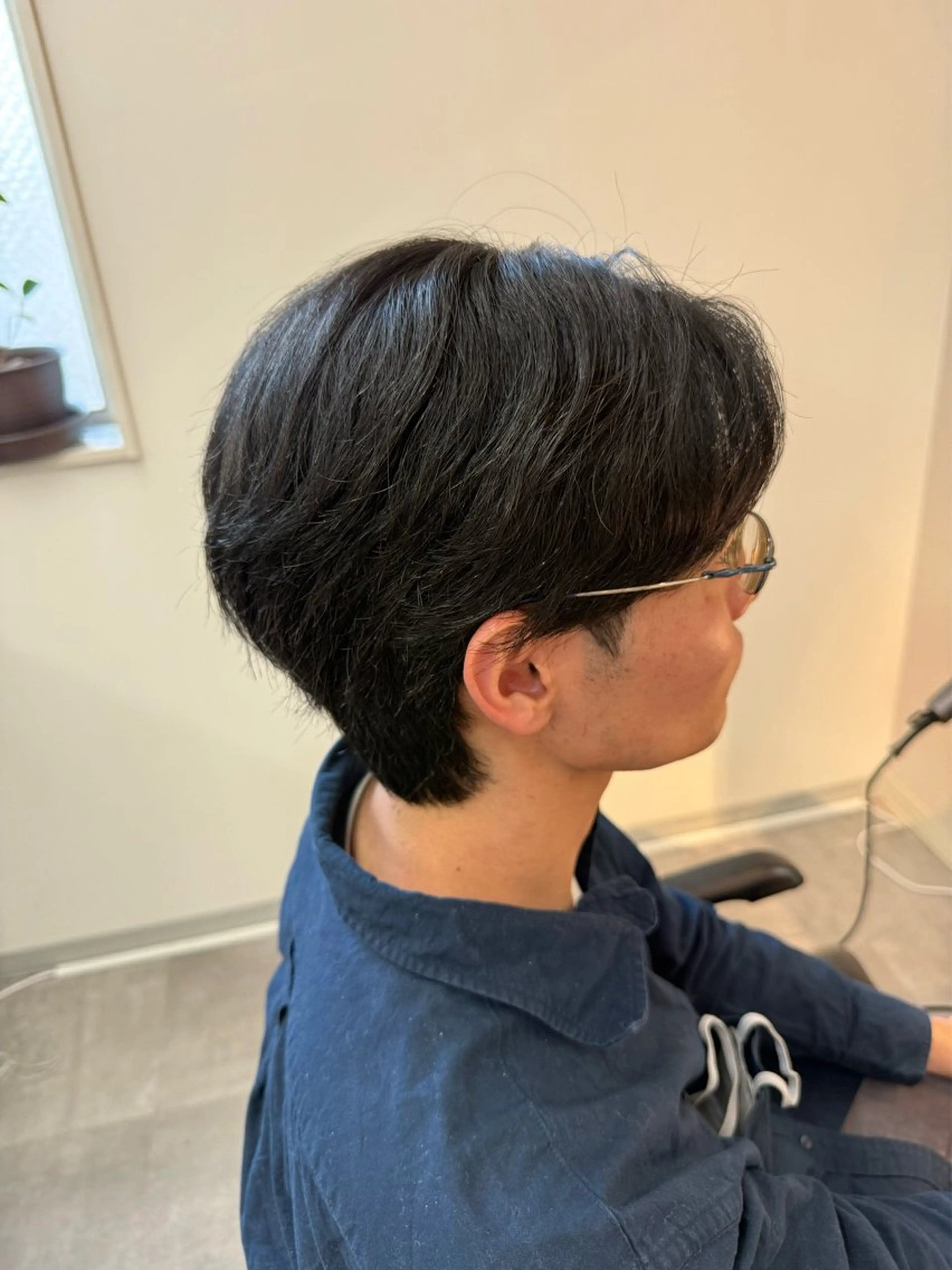 メンズ カット 美しいシルエットに◎ 韓国ヘア特化/下田のヘアスタイル
