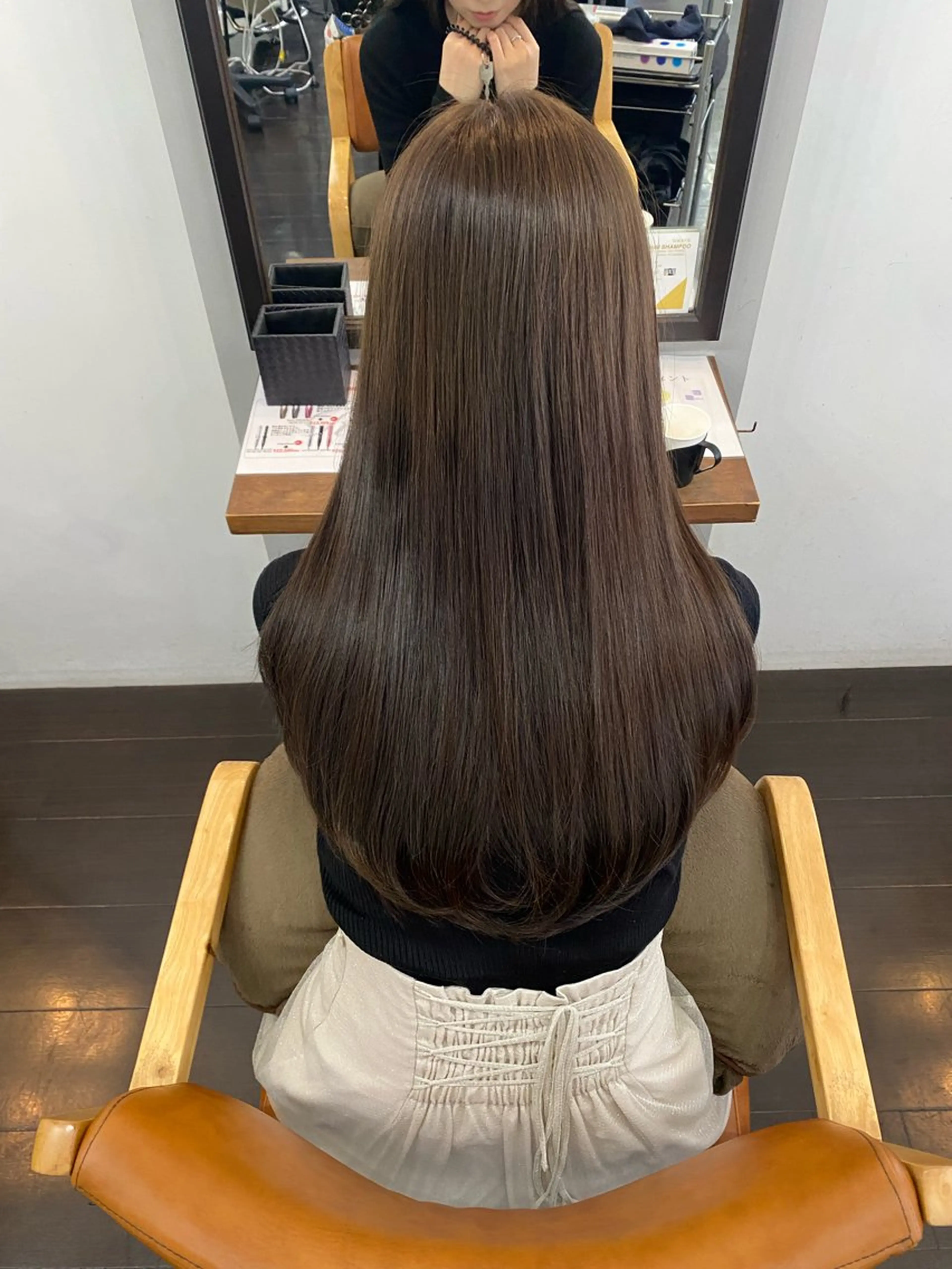 ロング カラー ヘアアレンジ 🍒ᩚ名駅/艶髪 縮毛矯正/あゆ🍒ᩚのヘアスタイル