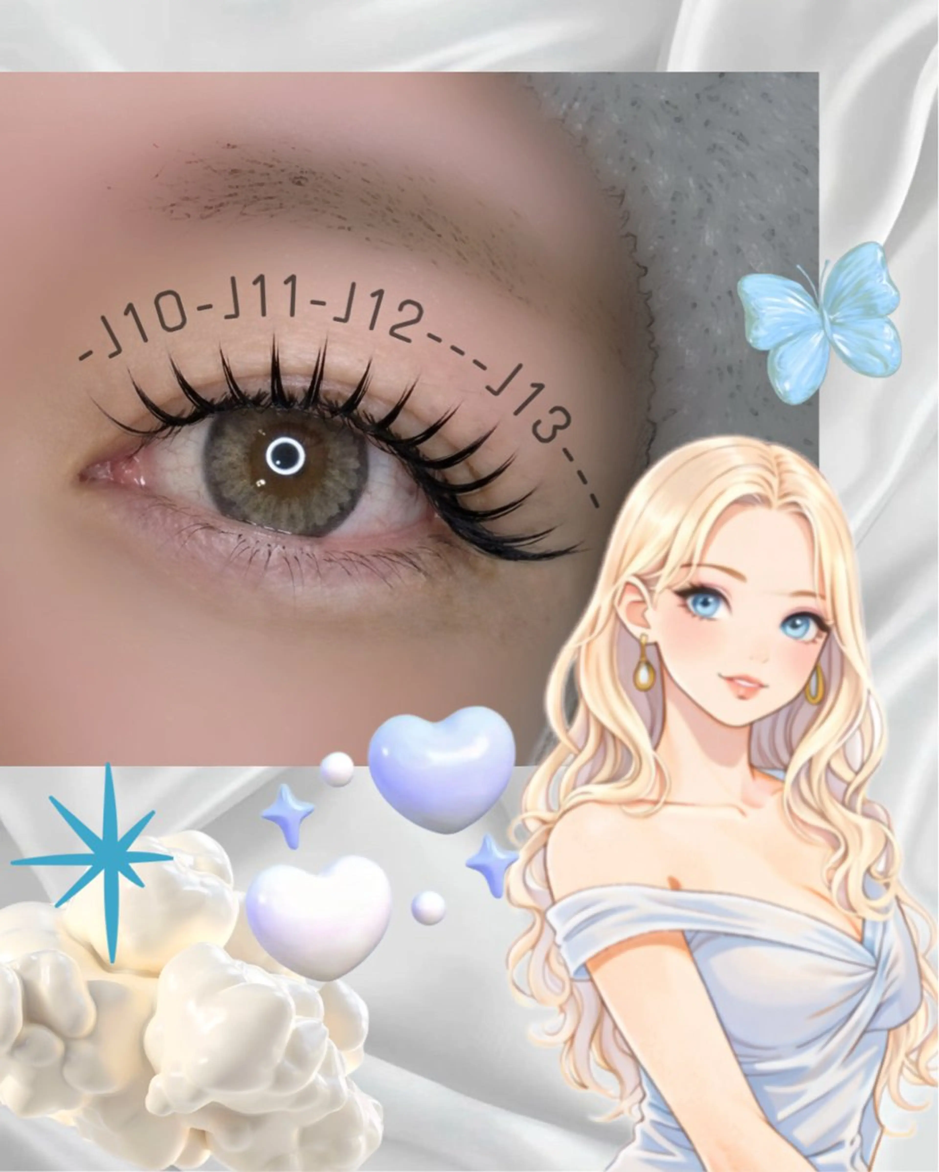 マツエク・マツパ マツエク 黒川 祐衣のマツエク・マツパデザイン