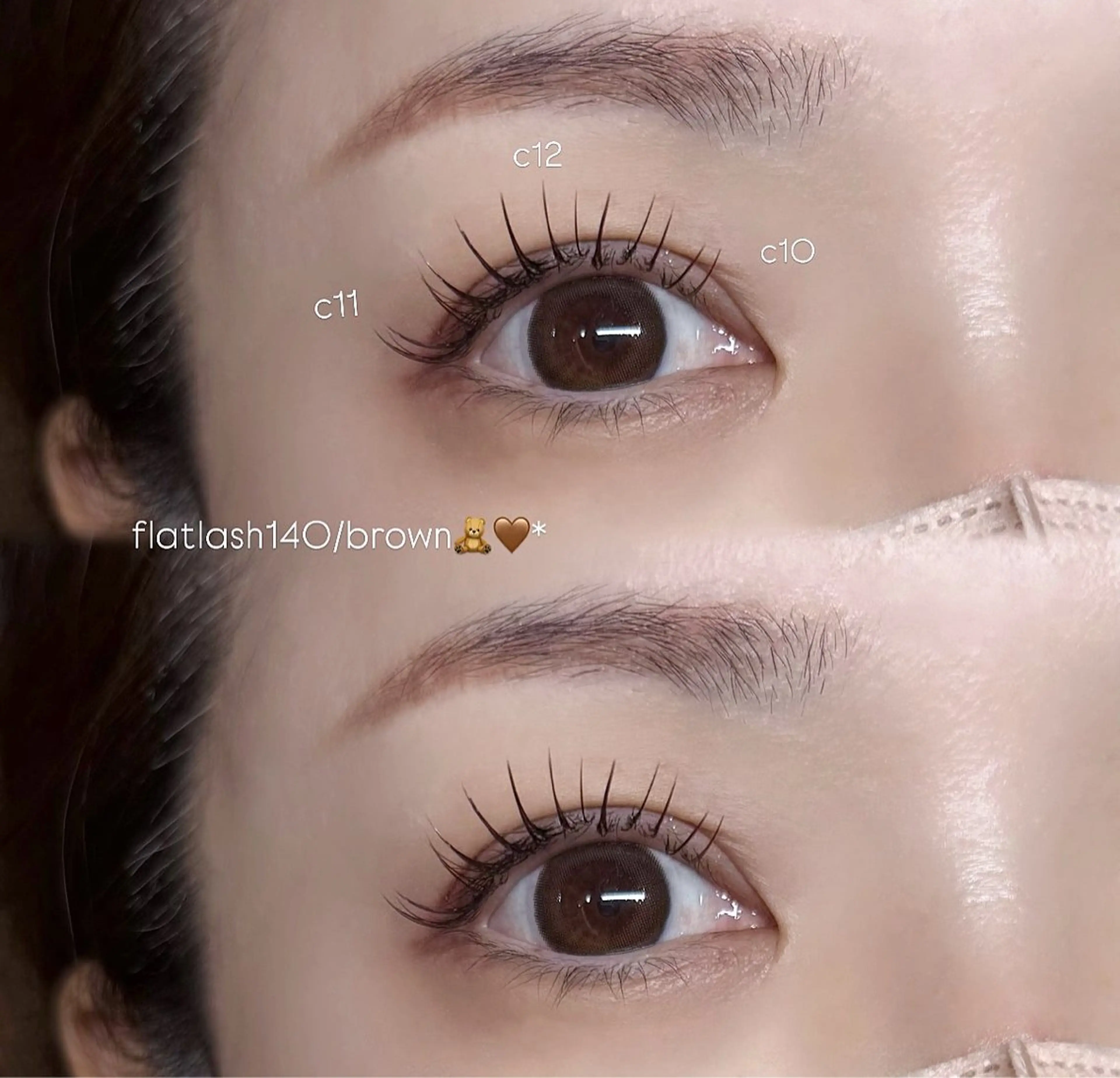 マツエク・マツパ カラーマツエク マツエク takami nonohaのマツエク・マツパデザイン