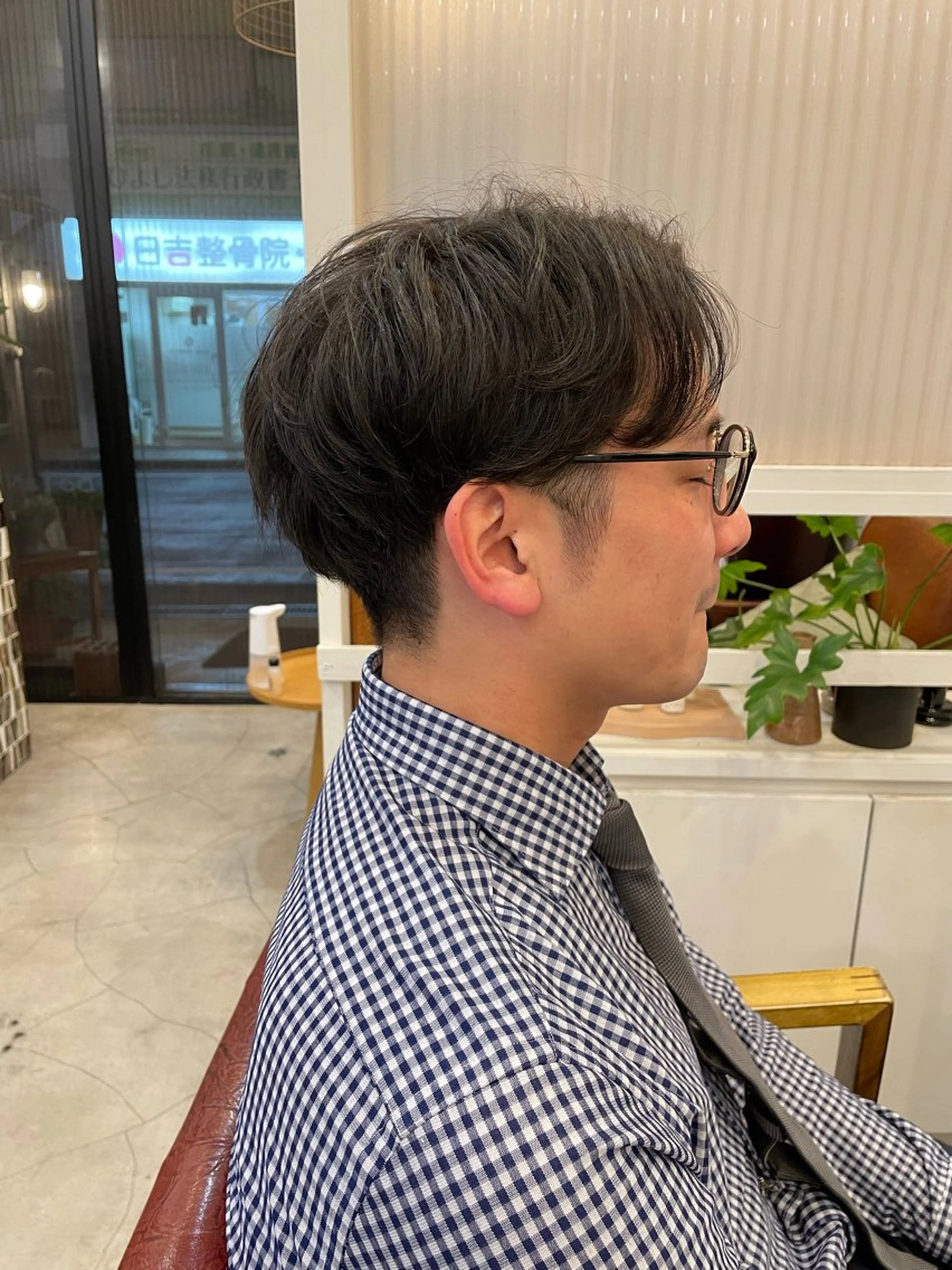 ショート メンズ ビジネス 刈り上げ 畠山 渚のヘアスタイル