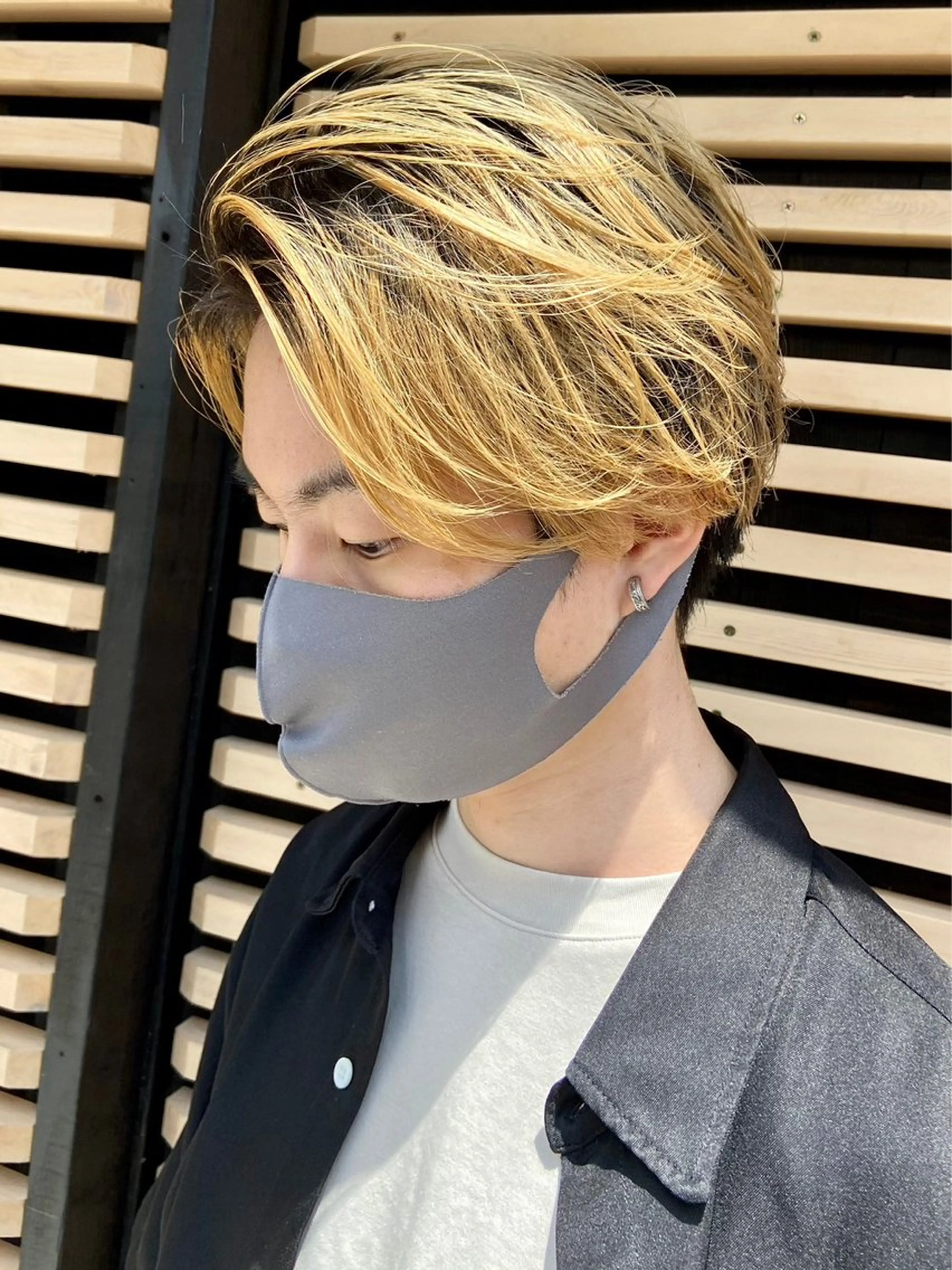 メンズ Niau高崎所属・栗原 翔大のヘアスタイル