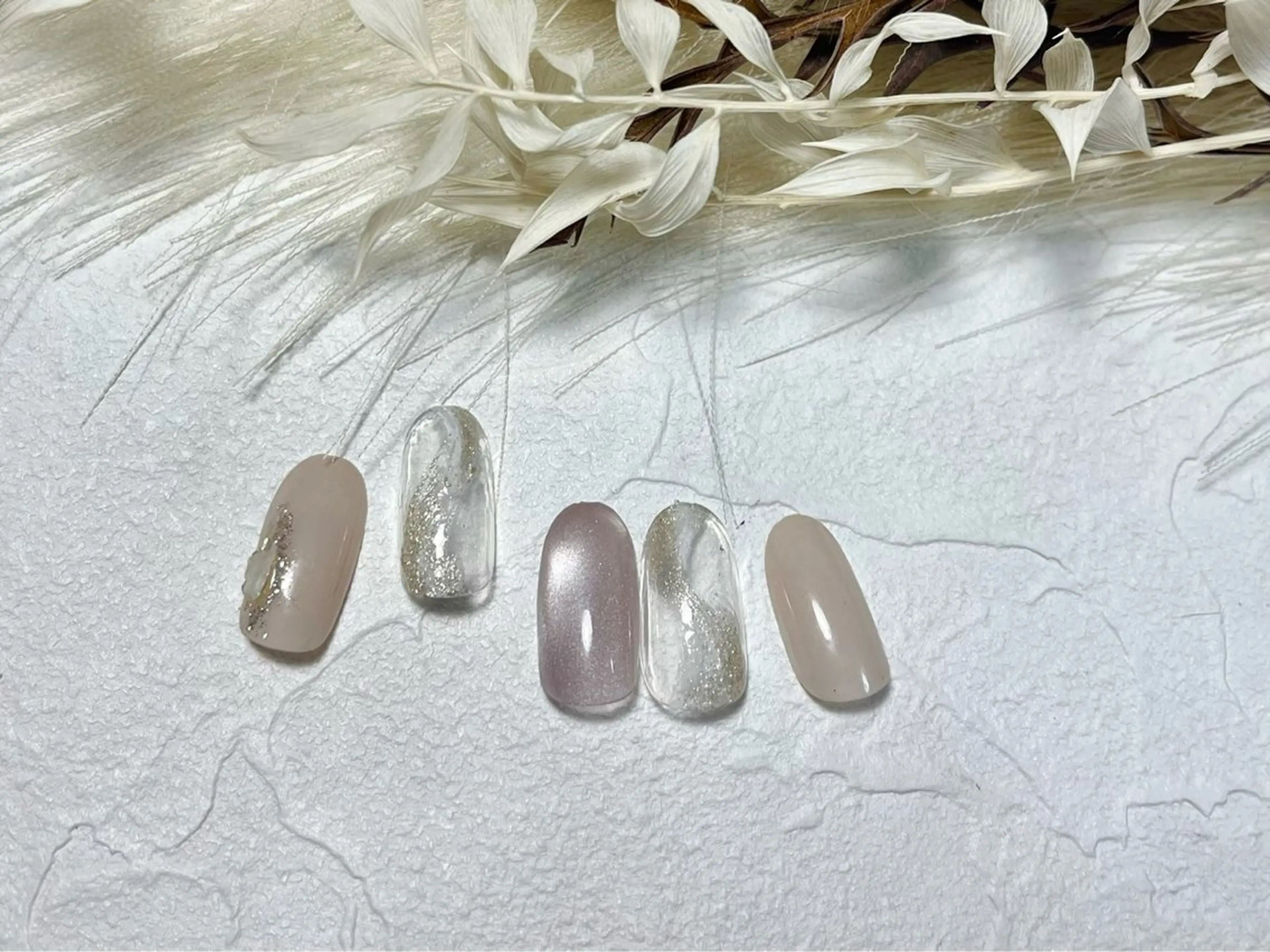 ネイル オーロラネイル フットネイル フレンチネイル ジェルネイル 韓国ネイル ハンドネイル kiki nail たまプラーザのネイルデザイン