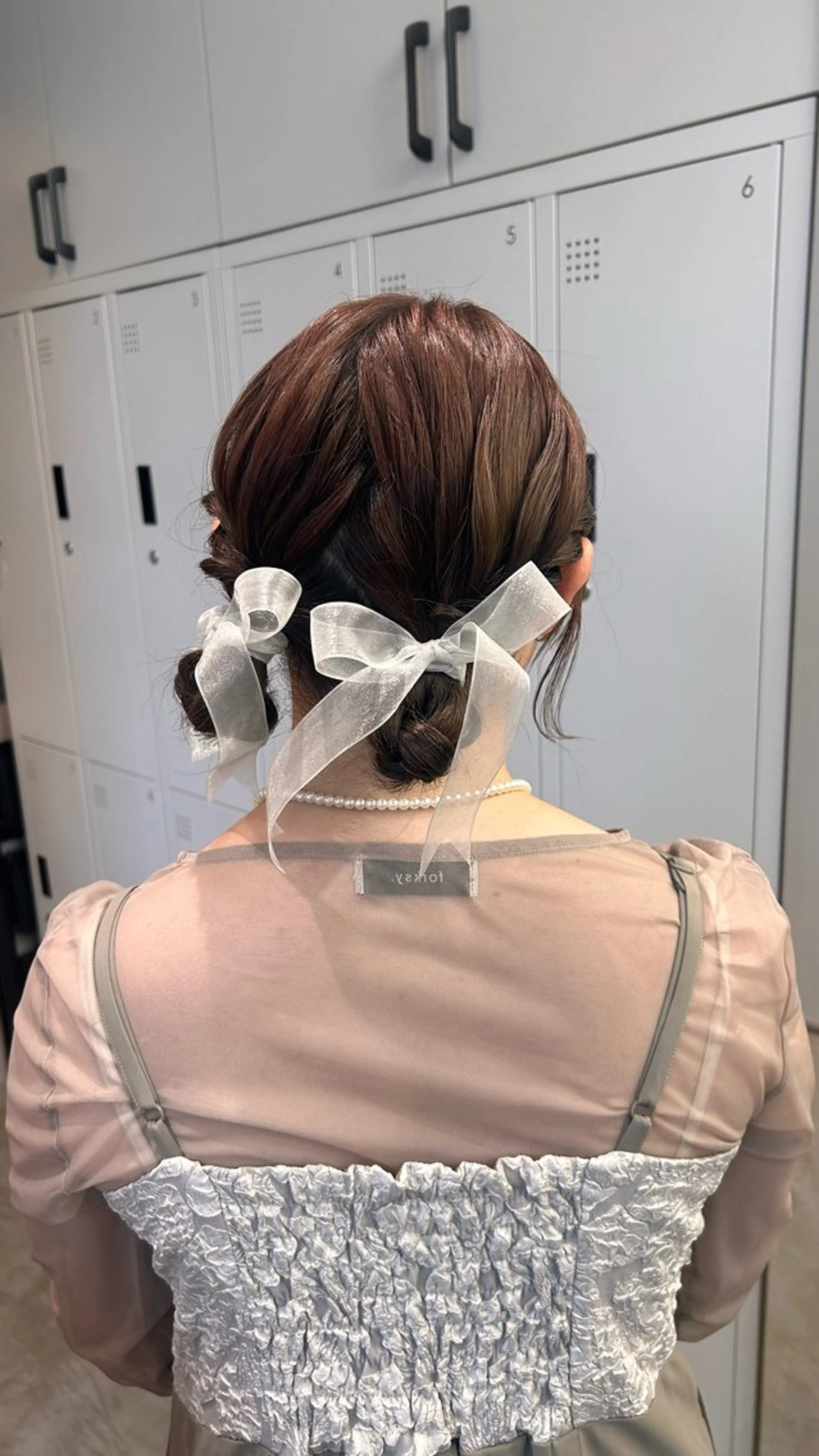 ヘアアレンジ YUKI🎀透明感 カラー/暗髪艶カラーのヘアスタイル