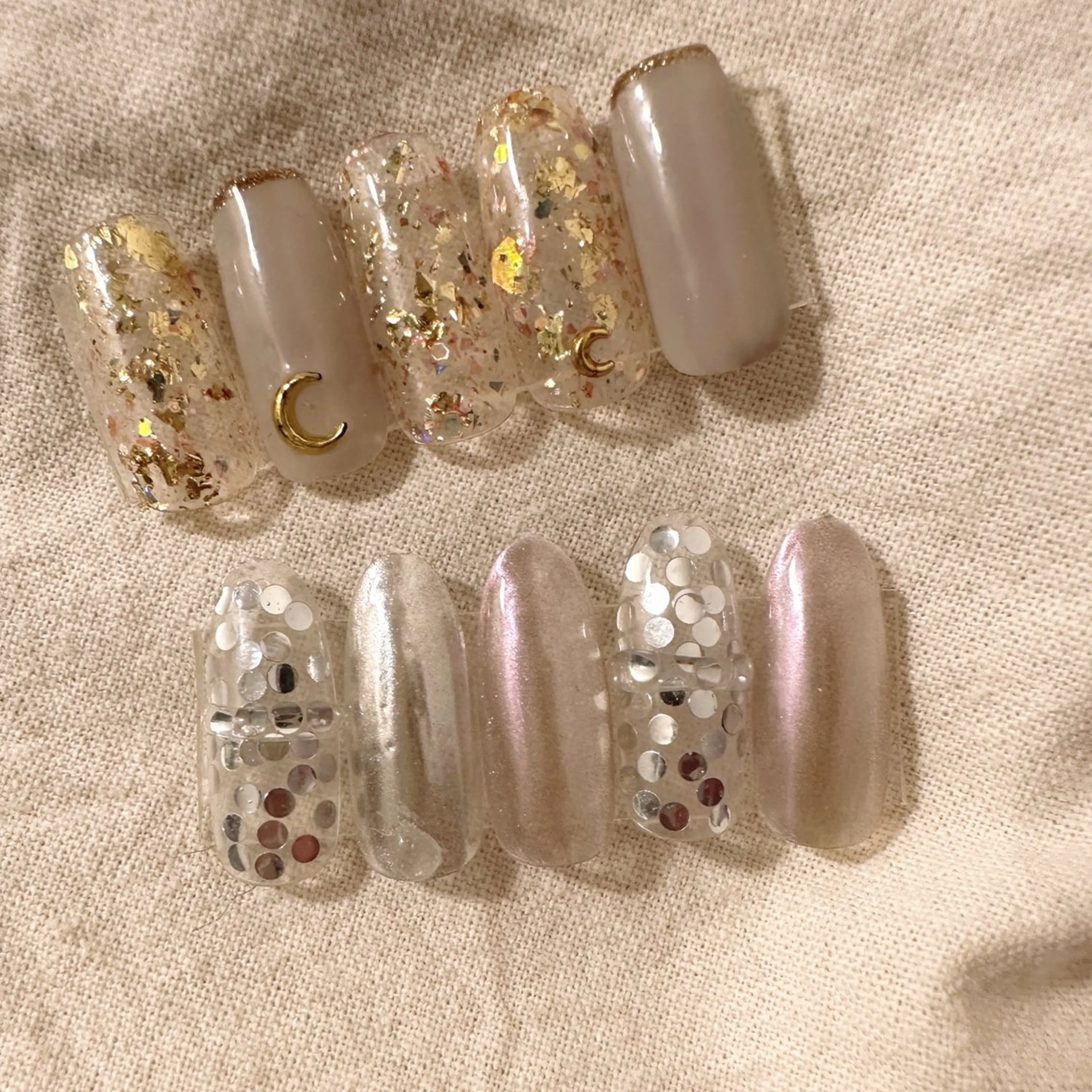 ネイル キラキラネイル YURI ◡̈ nagoyaのネイルデザイン