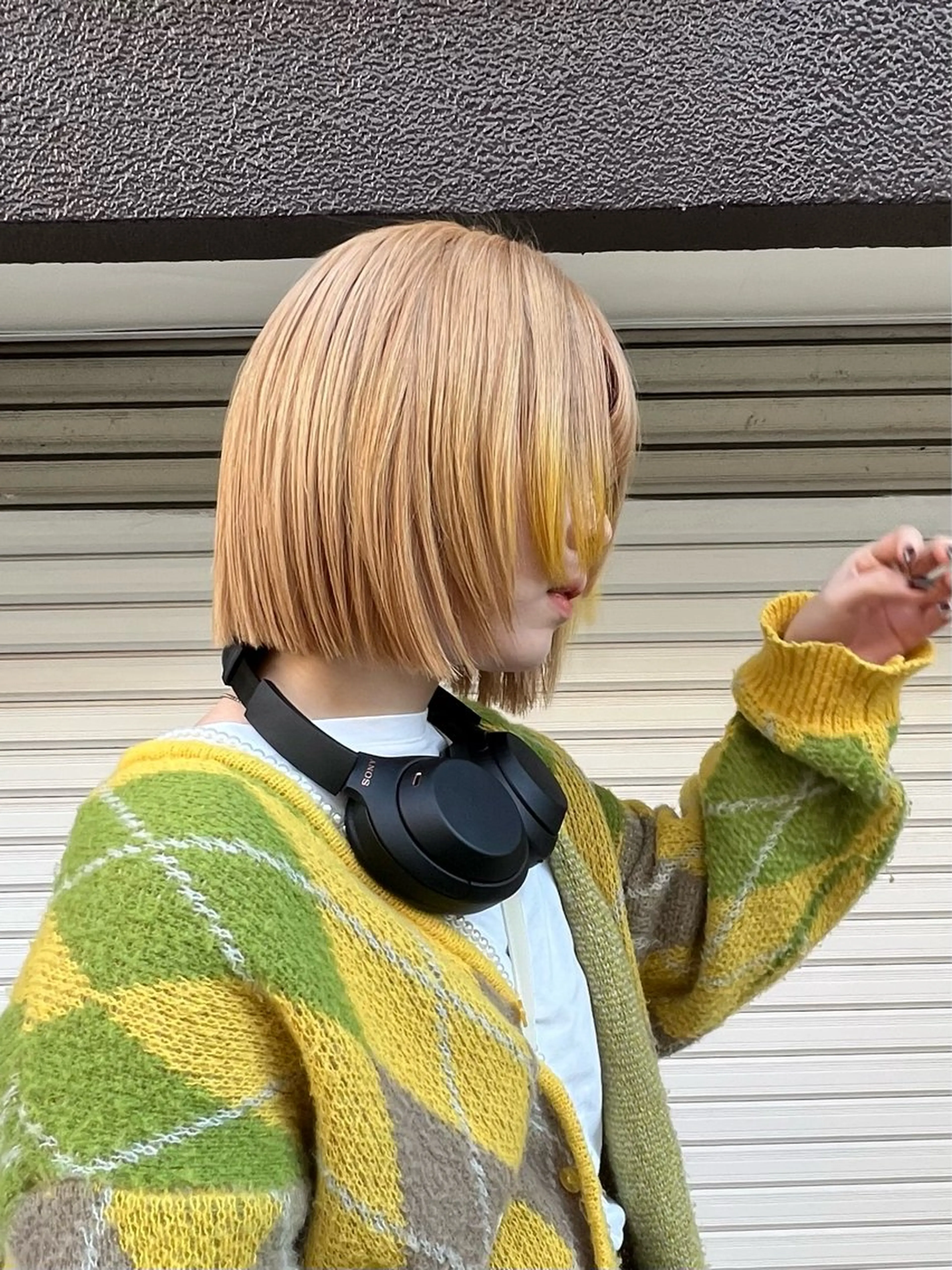 ミディアム ヘアカラー トリートメント INORI /フェイスレイヤーのヘアスタイル