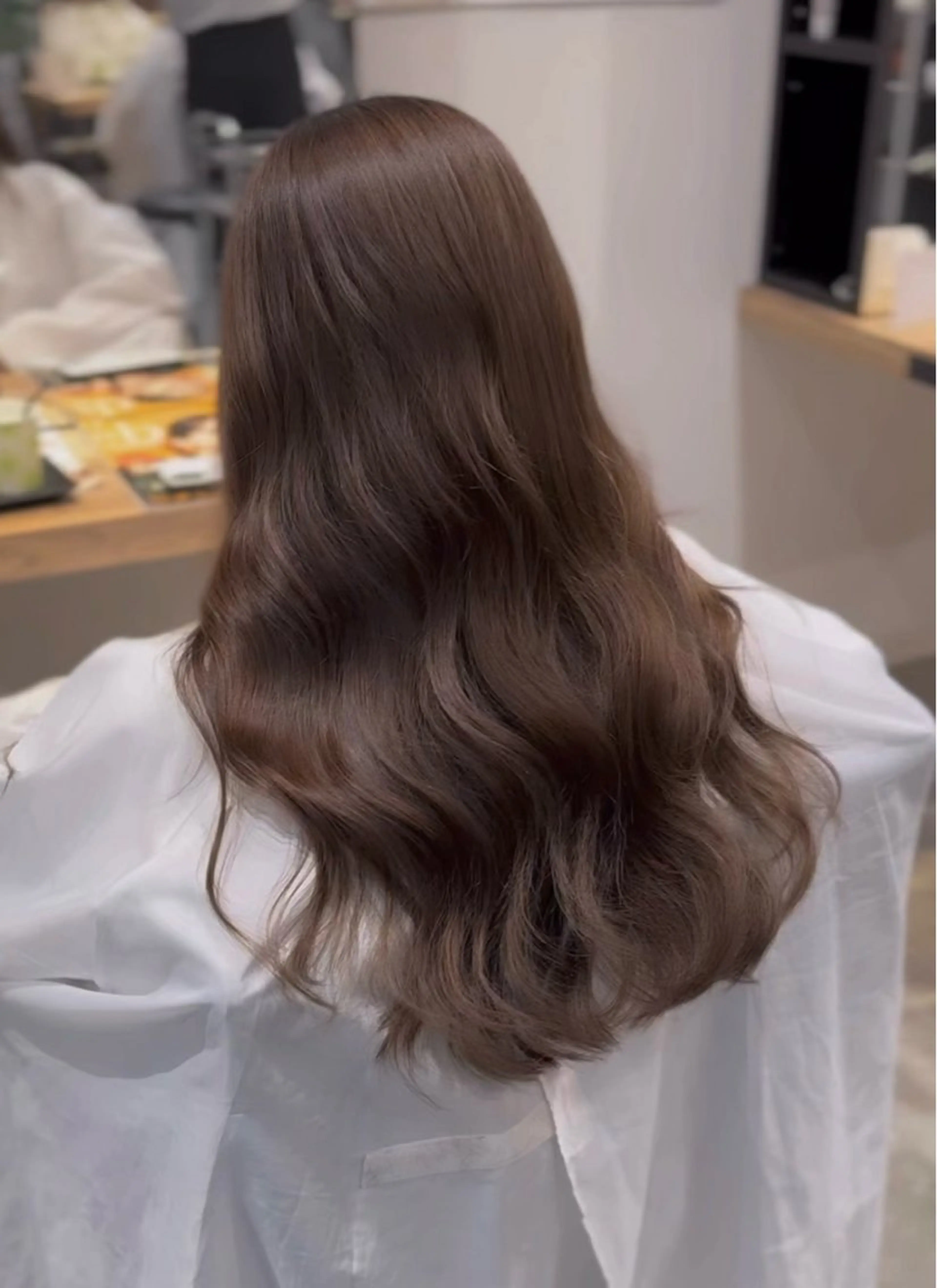 ロング カット ヘアカラー 艶カラー /顔周り◎ 小川泰輝💍のヘアスタイル