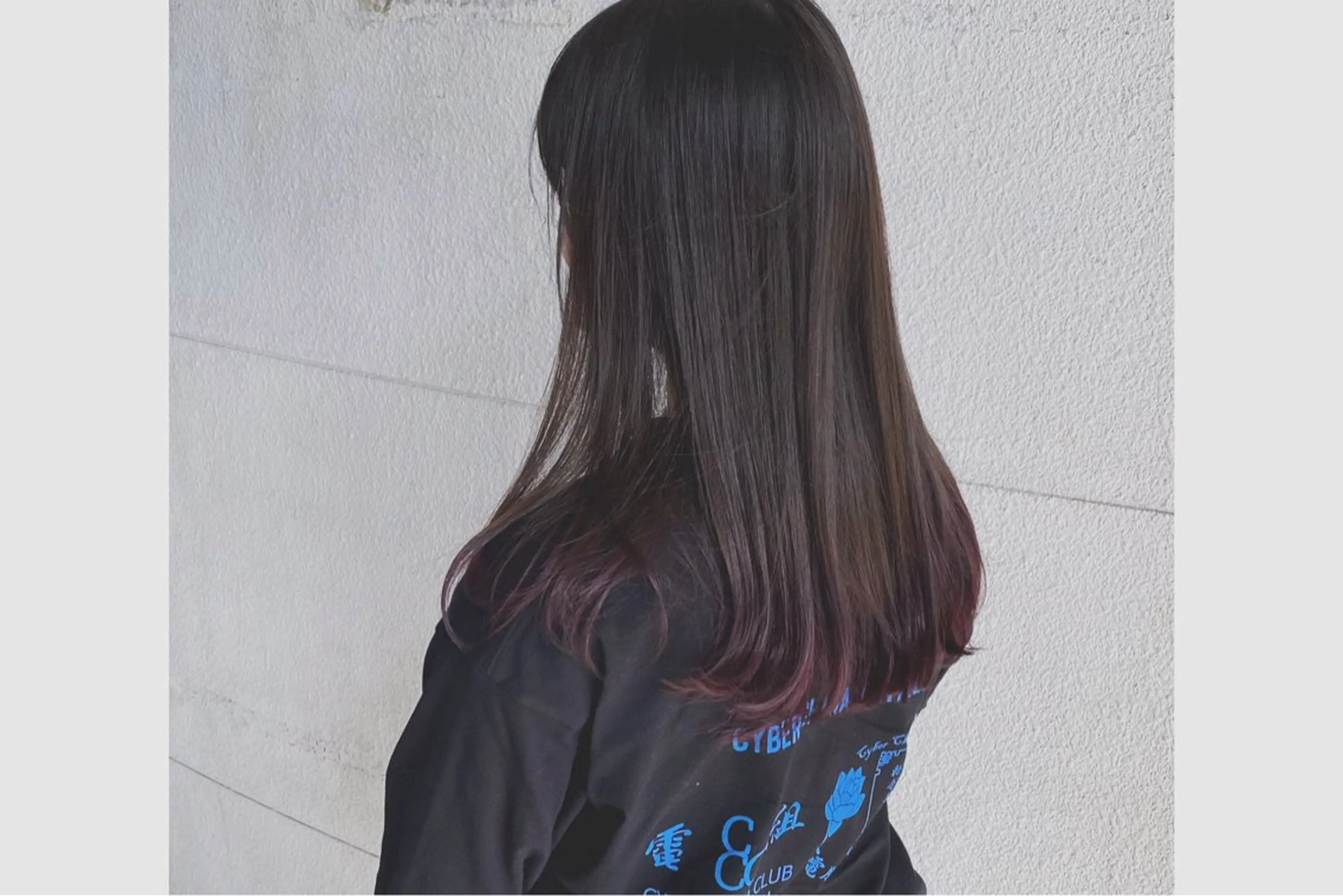 セミロング カラー ブリーチ イルミナカラー ヘアカラー トリートメント 髪質改善/イルミナ/ 城崎のヘアスタイル