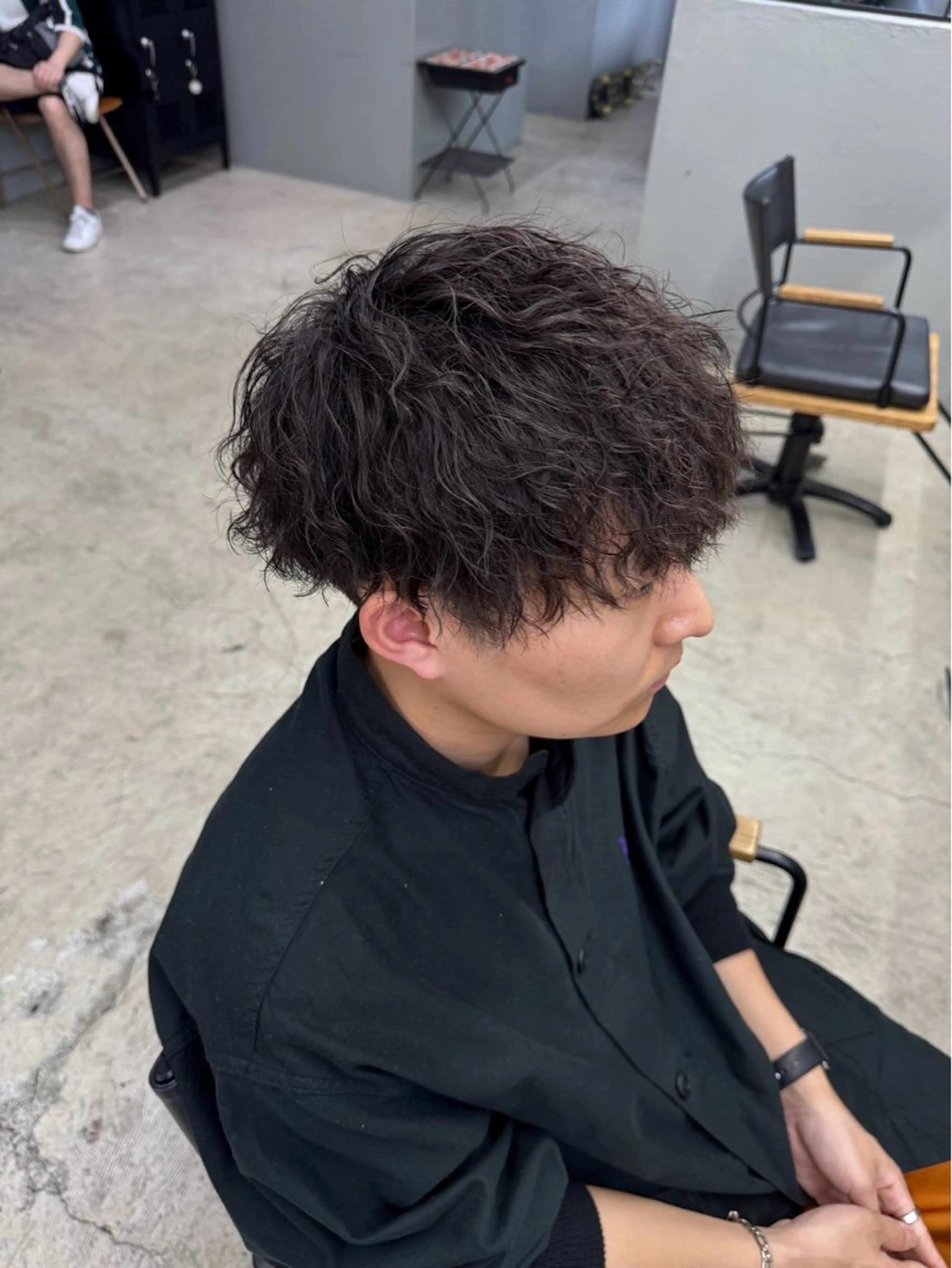 ショート パーマ メンズ メンズ専門サロン wokeのヘアスタイル