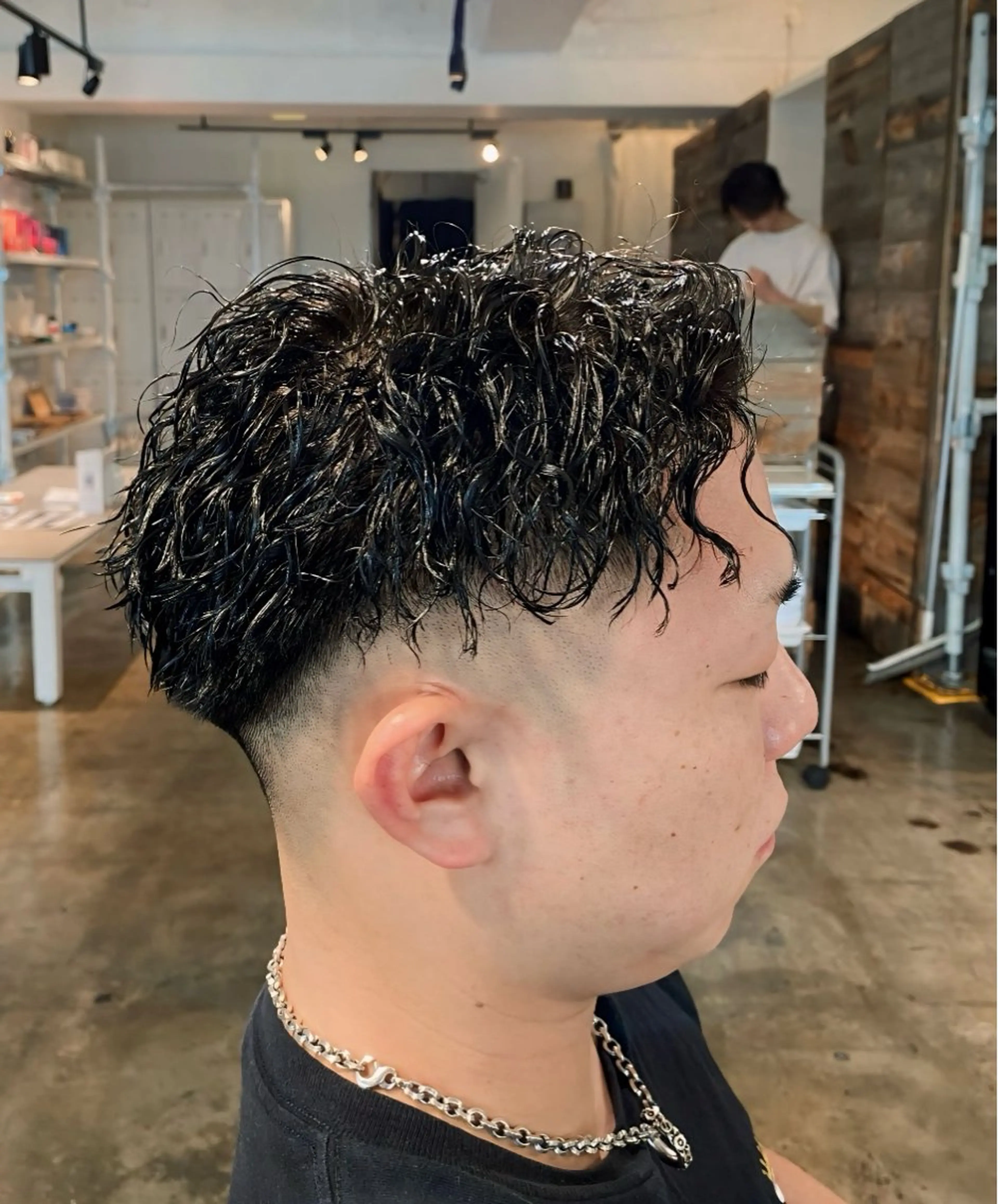 パーマ メンズ メンズパーマ 特化/中川拓也のヘアスタイル