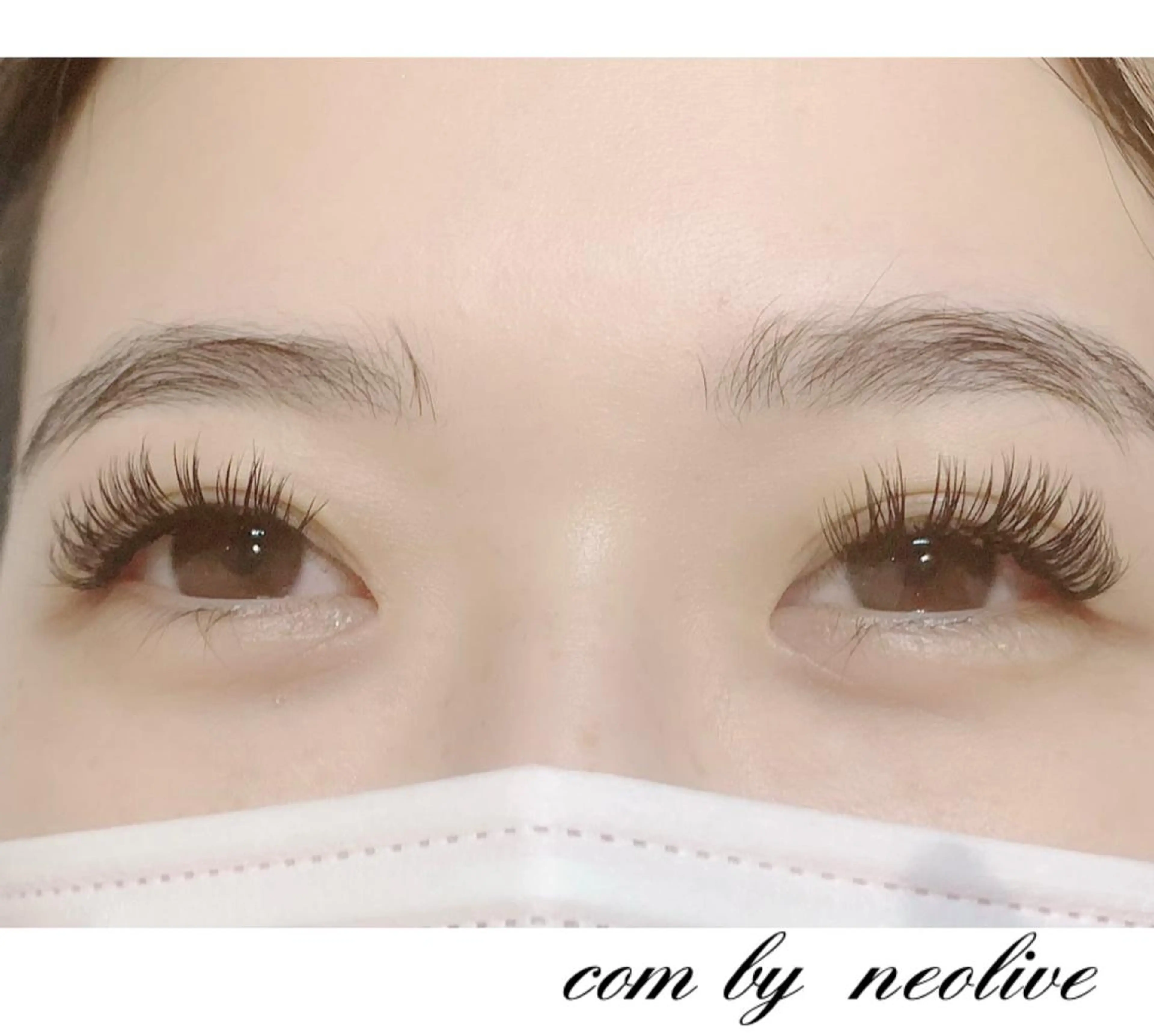 マツエク・マツパ バインドロック Cカール キュート 池袋駅韓国風🇰🇷 束感💗Tomoのマツエク・マツパデザイン