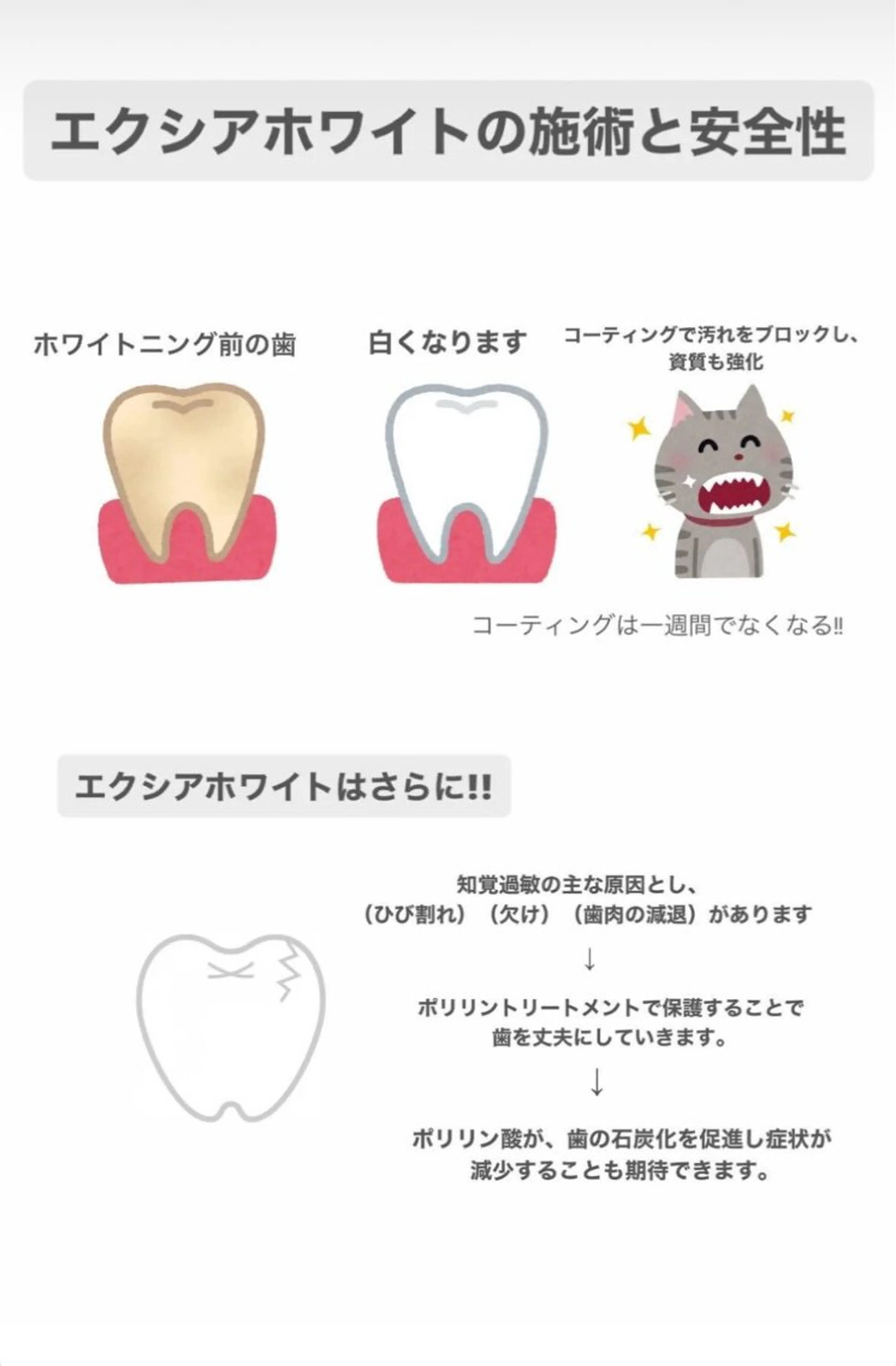 ecxia  white 　広島袋町店所属・セルフホワイトニング エクシア広島袋町店のその他イメージ