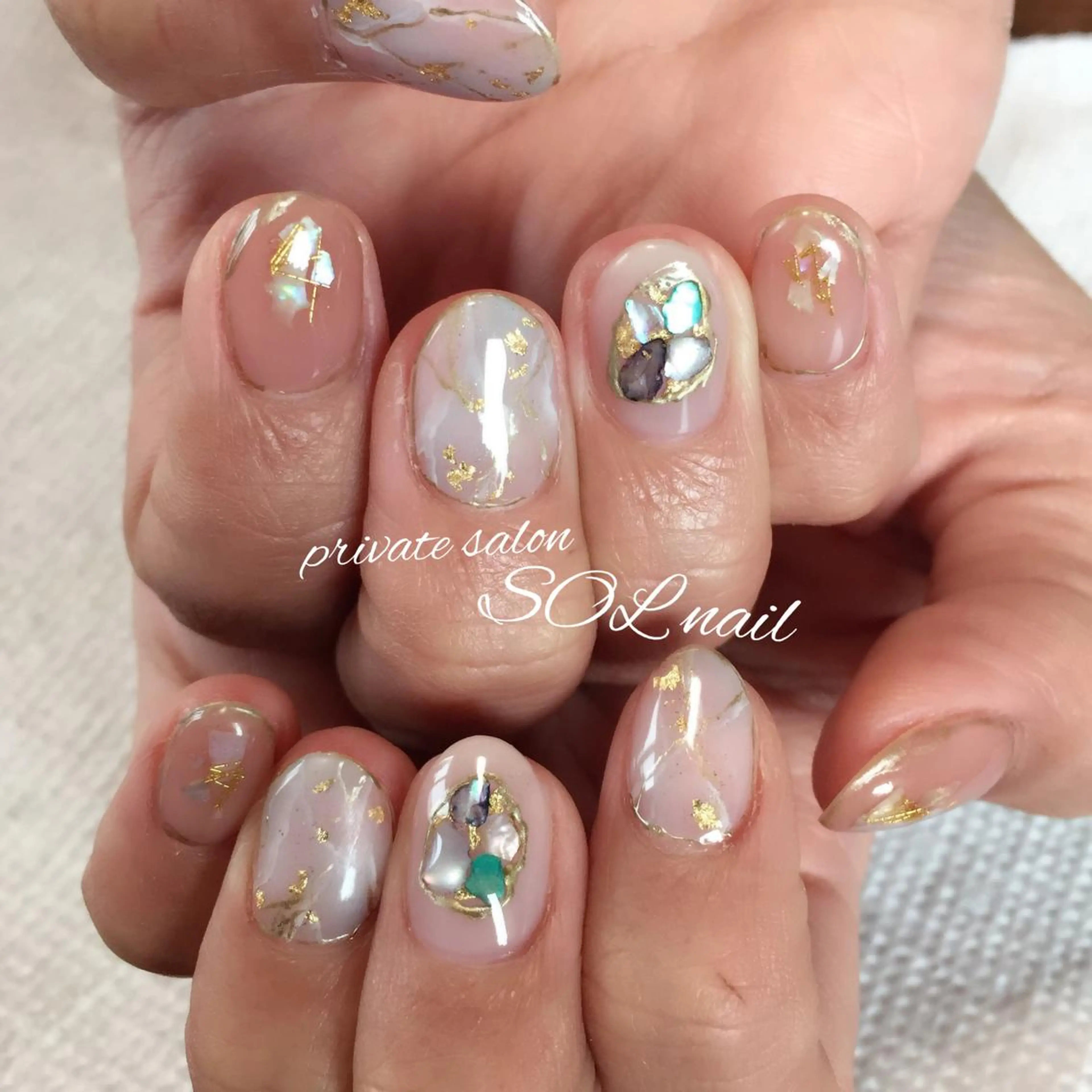 ネイル ハンドネイル SOL NAILのネイルデザイン