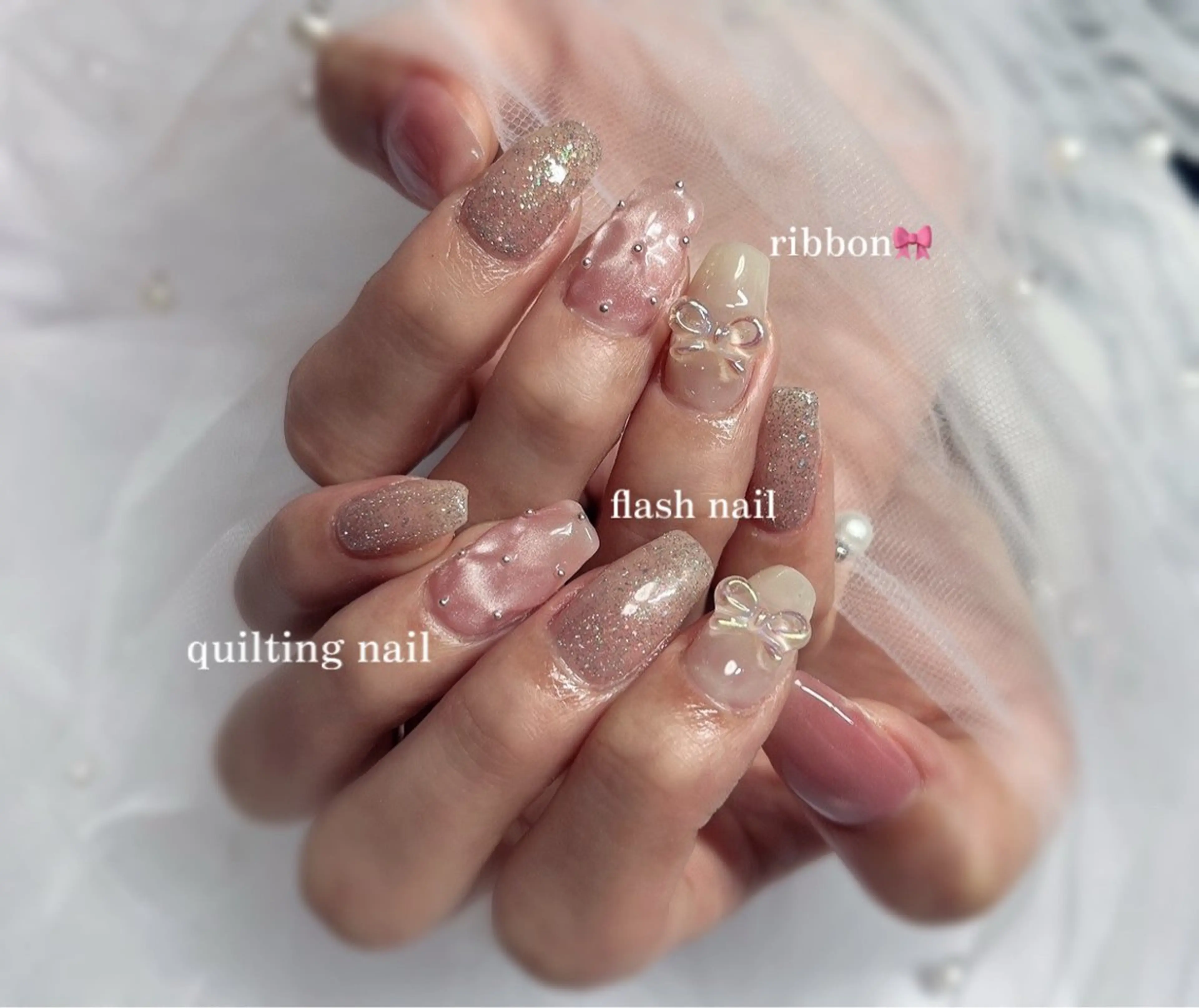 ネイル Y&A nail所属・Y&A akihoꔛ‬ෆのネイルデザイン