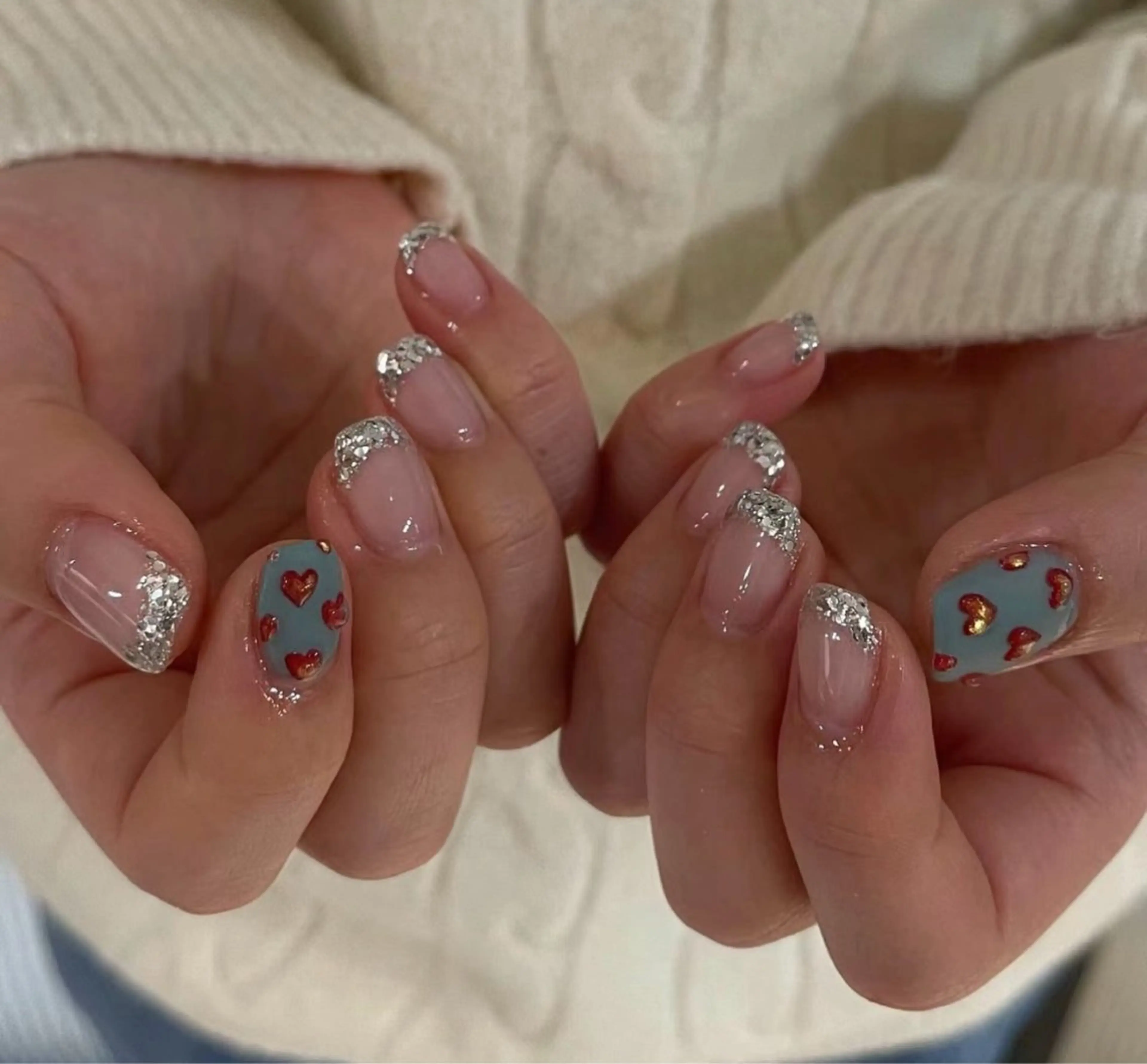 ミディアム めぐみのネイルサロン 惠のネイルデザイン