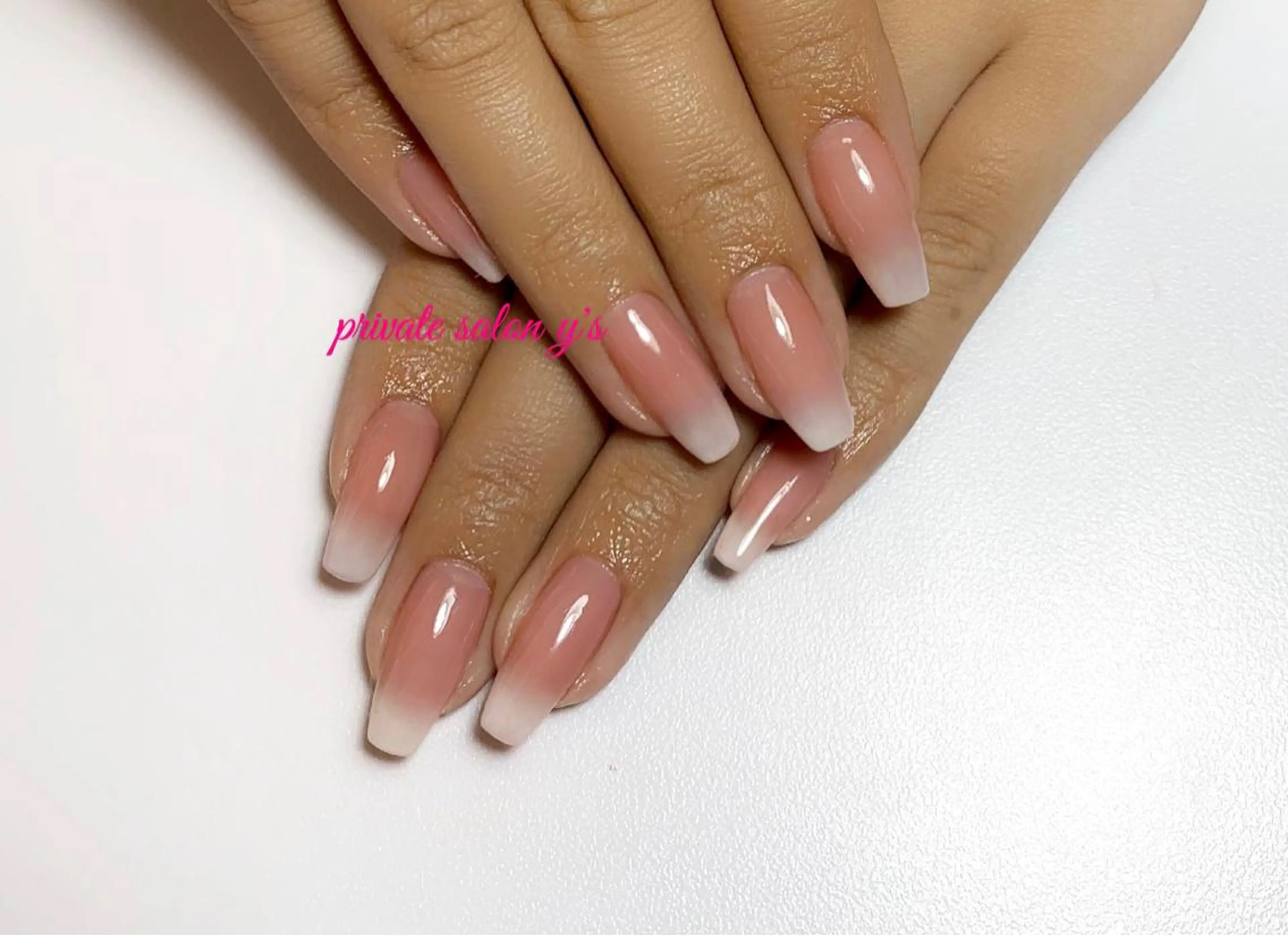 グラデーション、フレンチ【オフあり】の写真