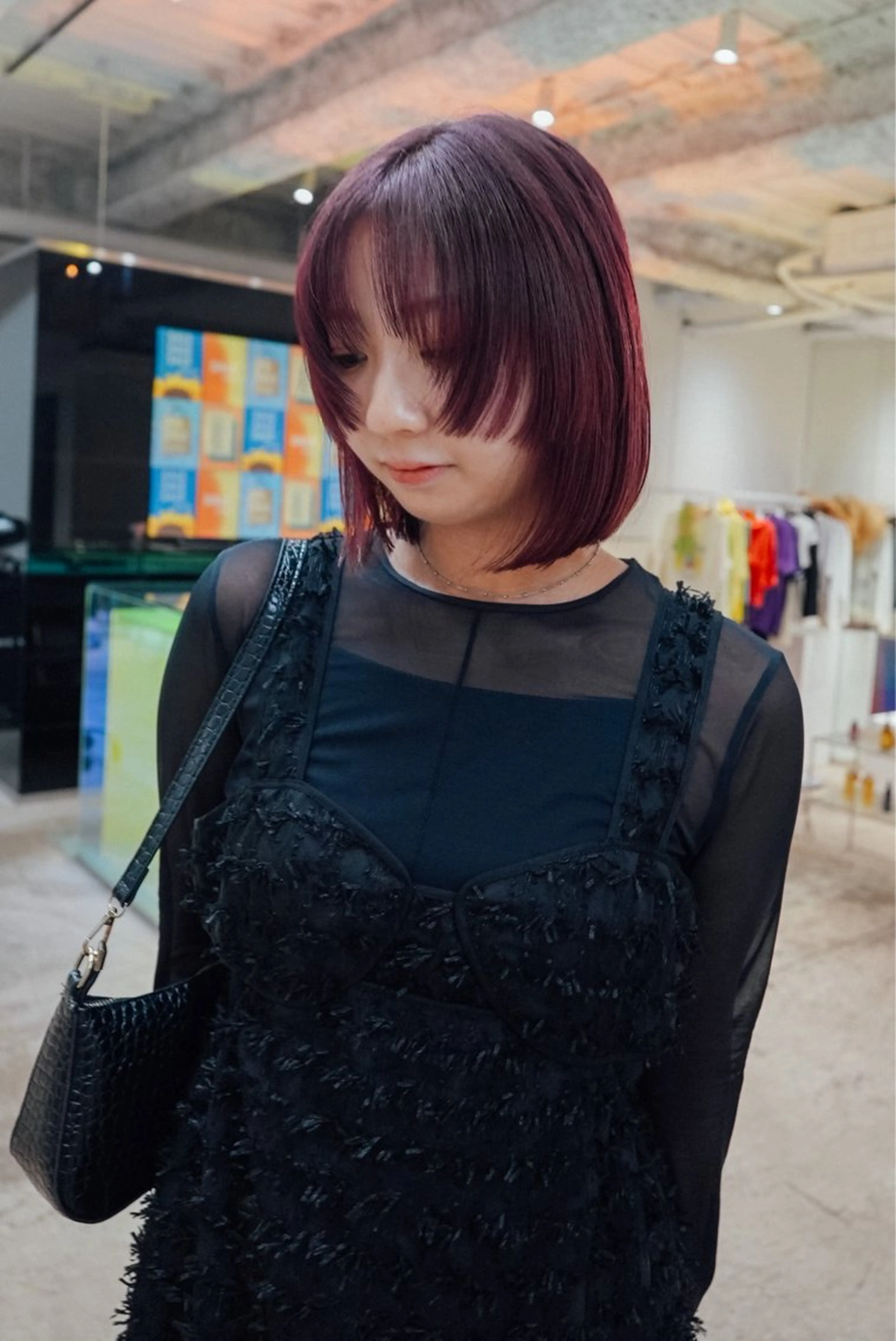 ミディアム ヘアカラー STAN WOOD所属・似合わせcut 🔥yutakaのヘアスタイル