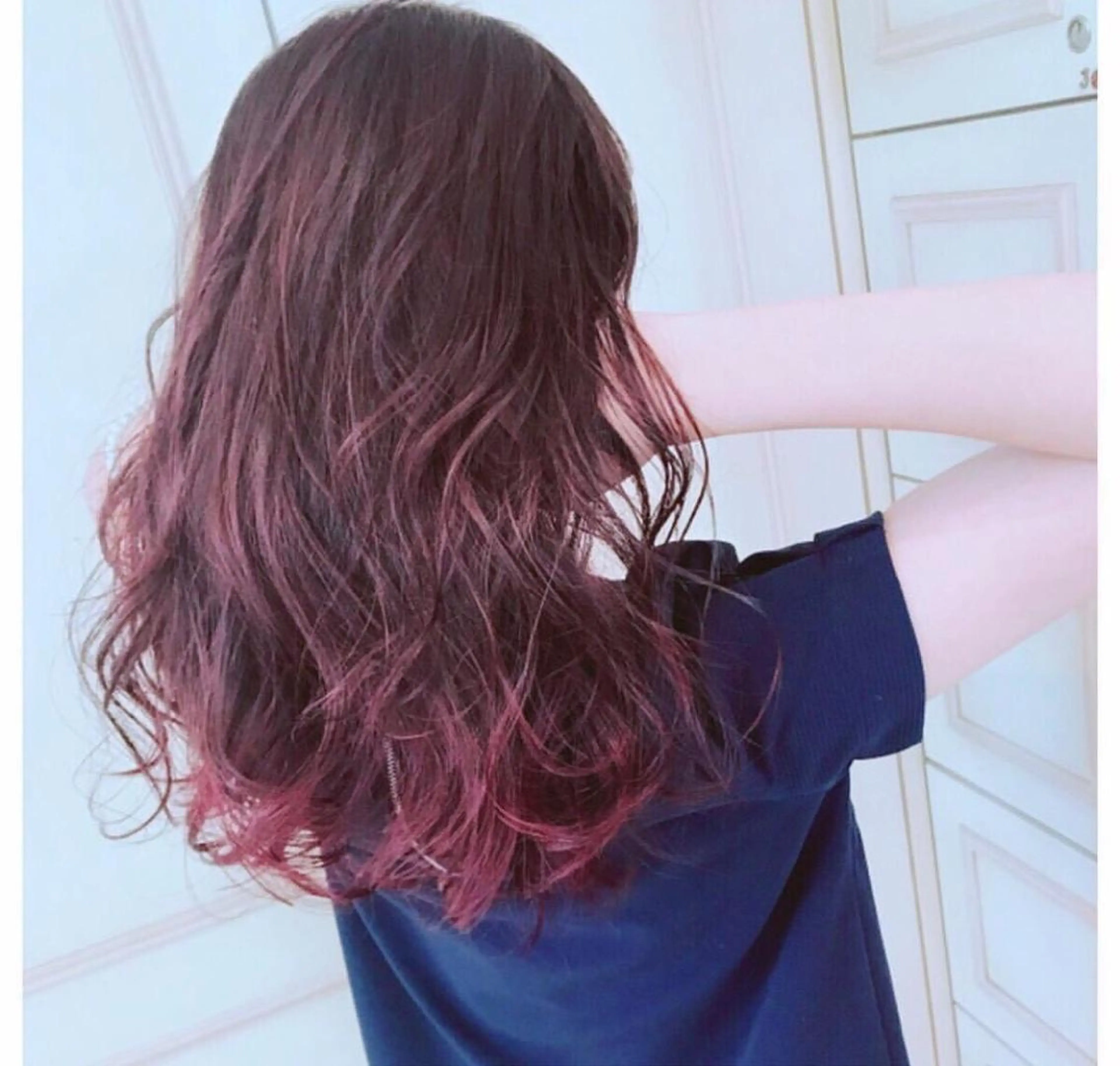 ロング ヘアアレンジ 透明感カラー💖 Stylist佐藤澪のマツエク・マツパデザイン