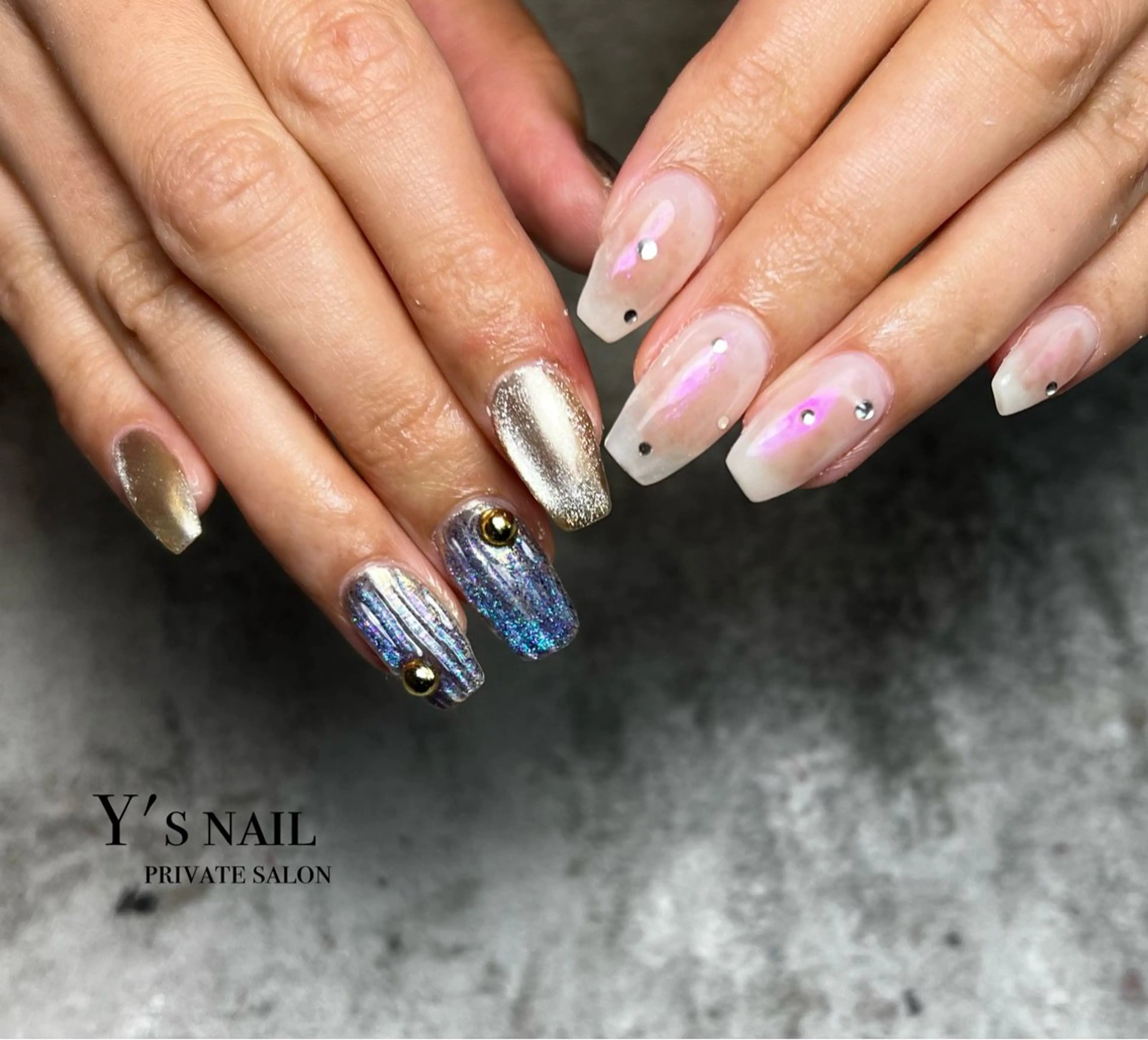 ネイル ハンドネイル Y's nail ˚✧₊YUIのネイルデザイン