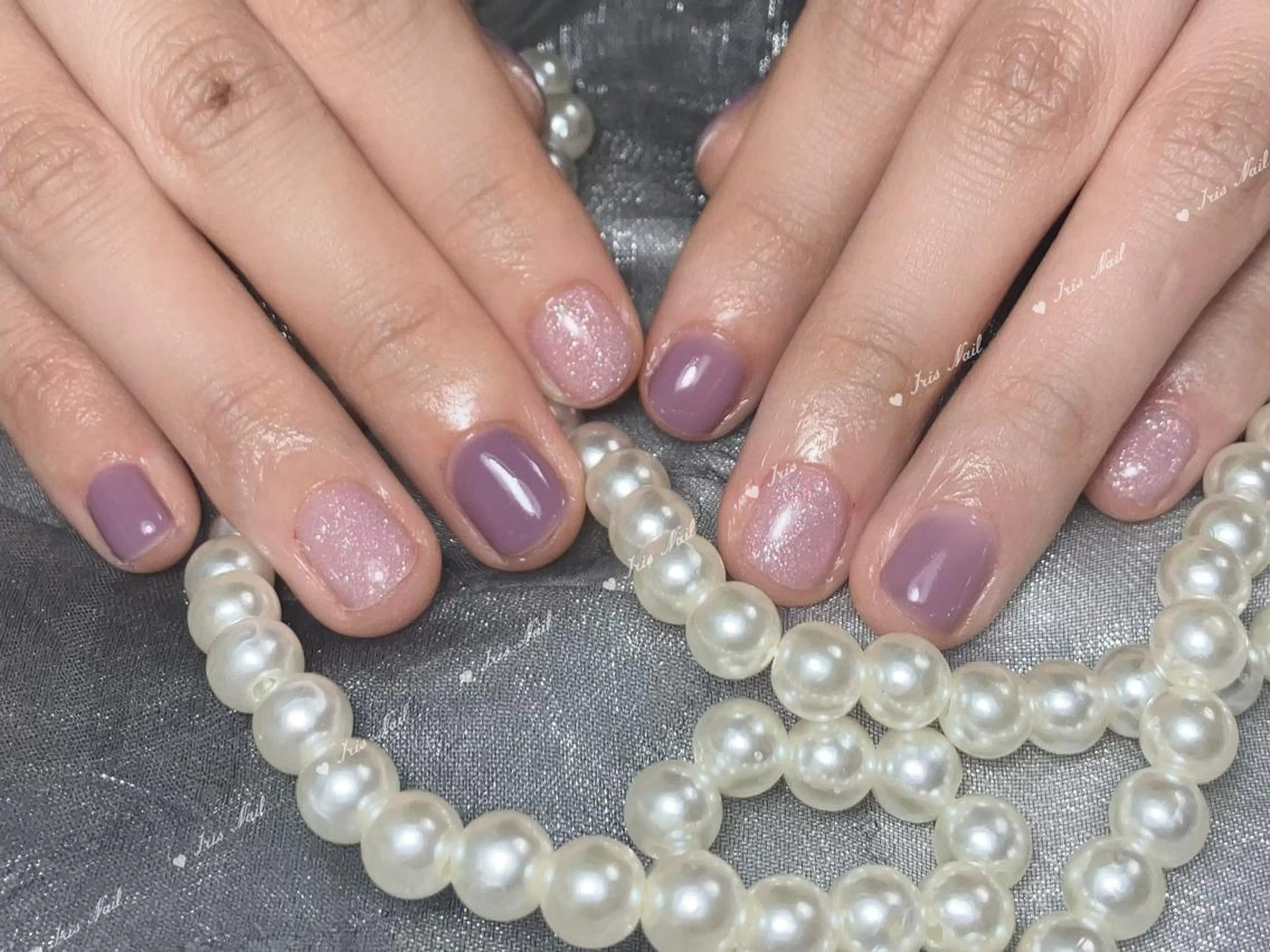 ネイル ワンカラーネイル ハンドネイル ハンドケア 大平 エリカのネイルデザイン