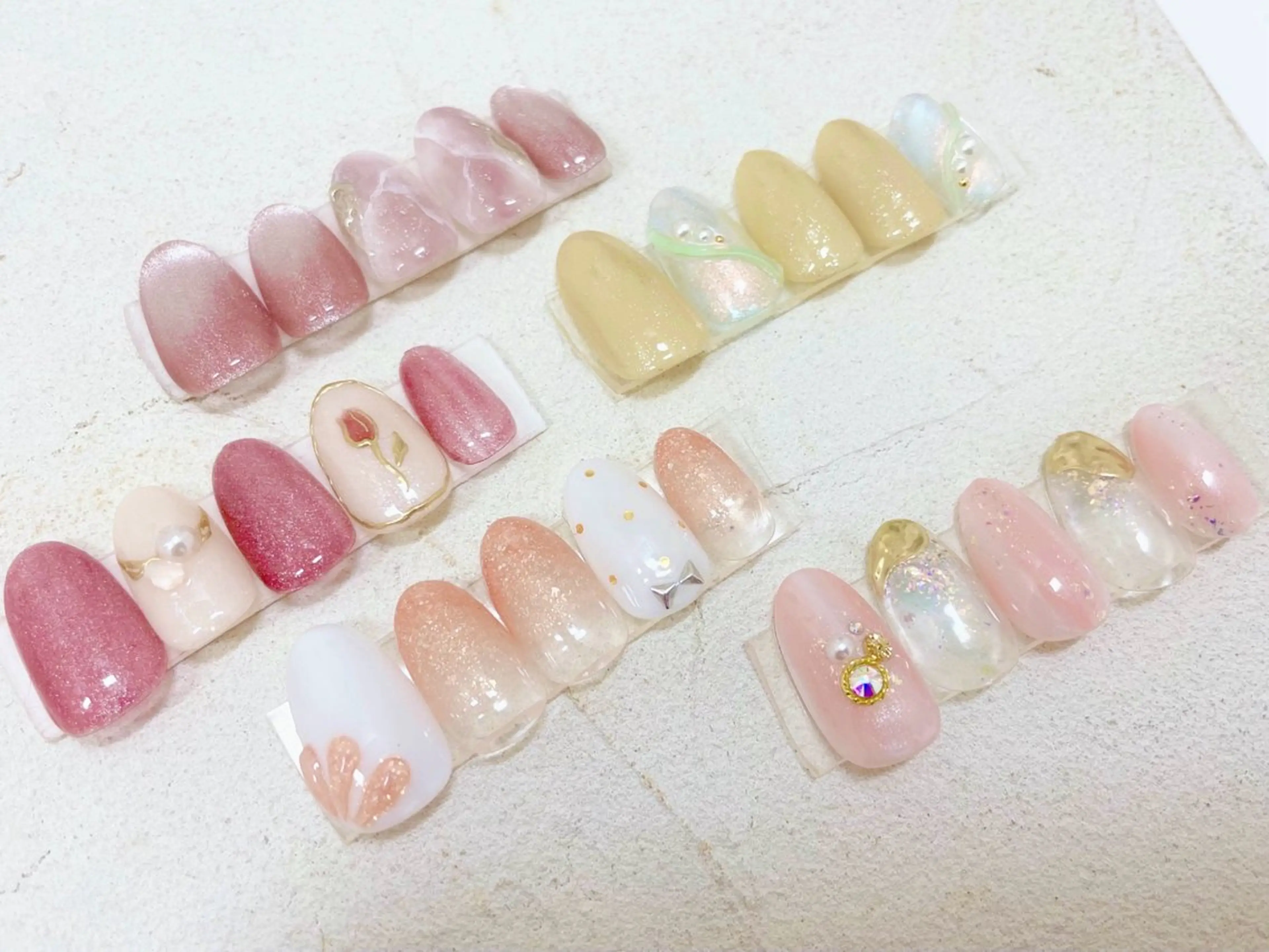 ネイル 春ネイル ビアンカ金町店 中島 せり菜のネイルデザイン