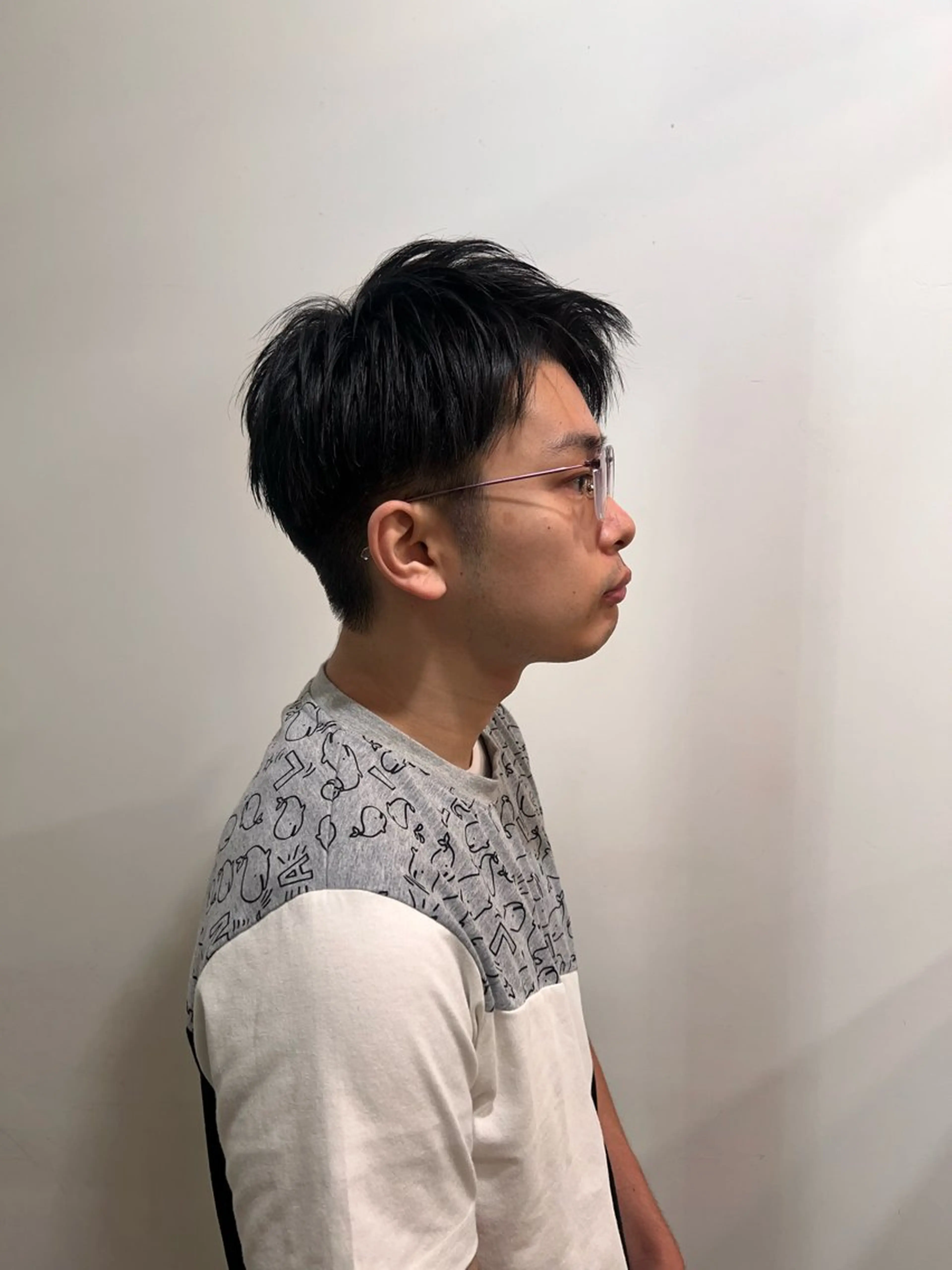 メンズ マッシュ 刈り上げ メンズベリーショート きむら なみか🪐のヘアスタイル