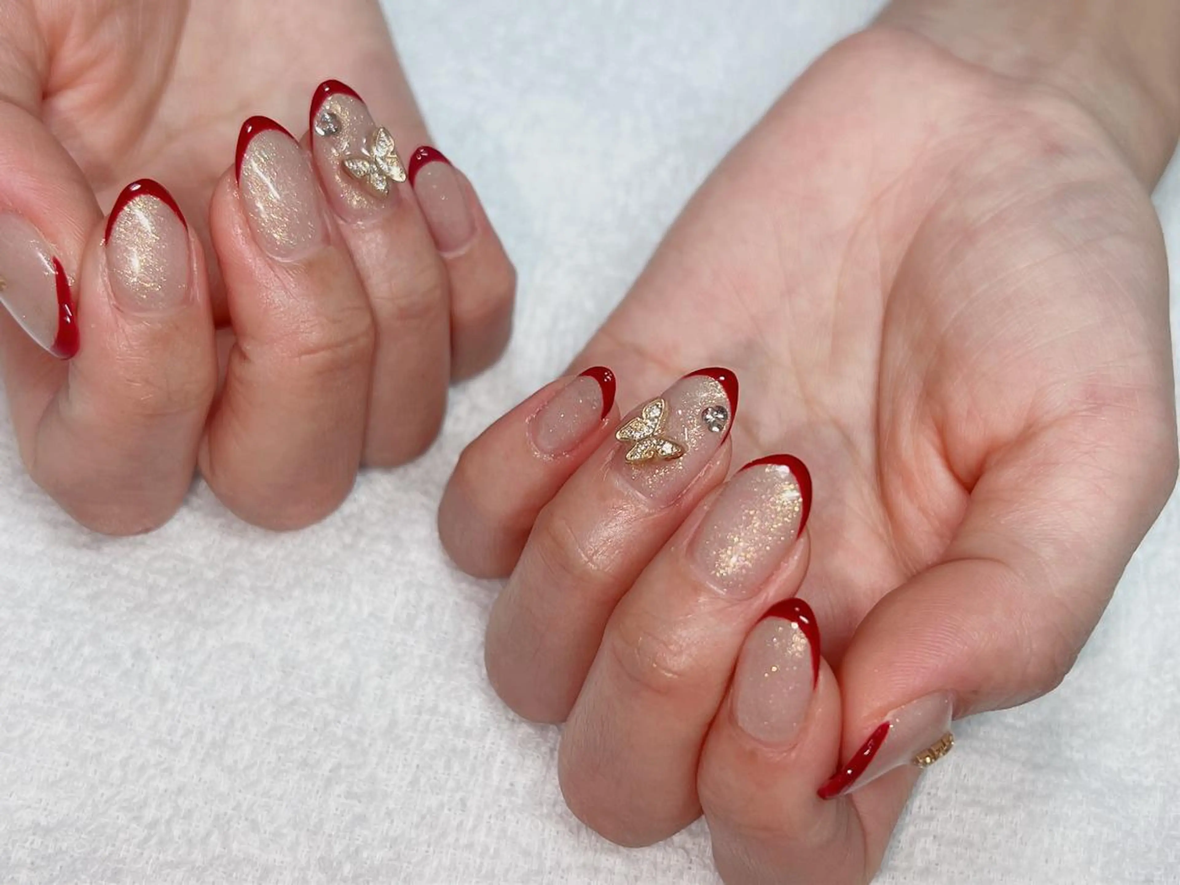 ネイル フレンチネイル 林 ✨syousyouのネイルデザイン