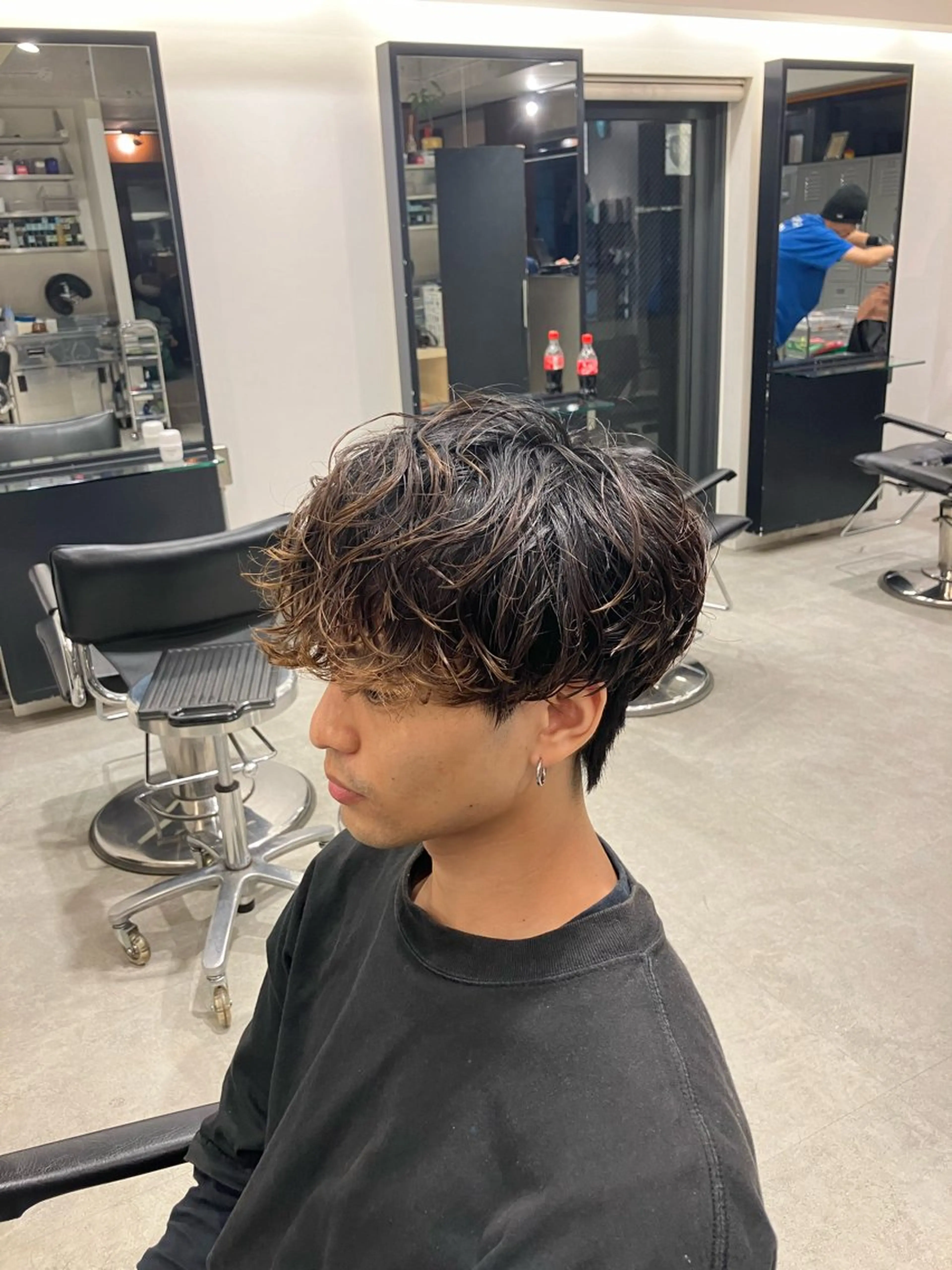 パーマ パーマ RETOUCH by fifth メンズサロン【レタッチ バイ フィフス】所属・fifth原宿 A:Ri🧸のヘアスタイル