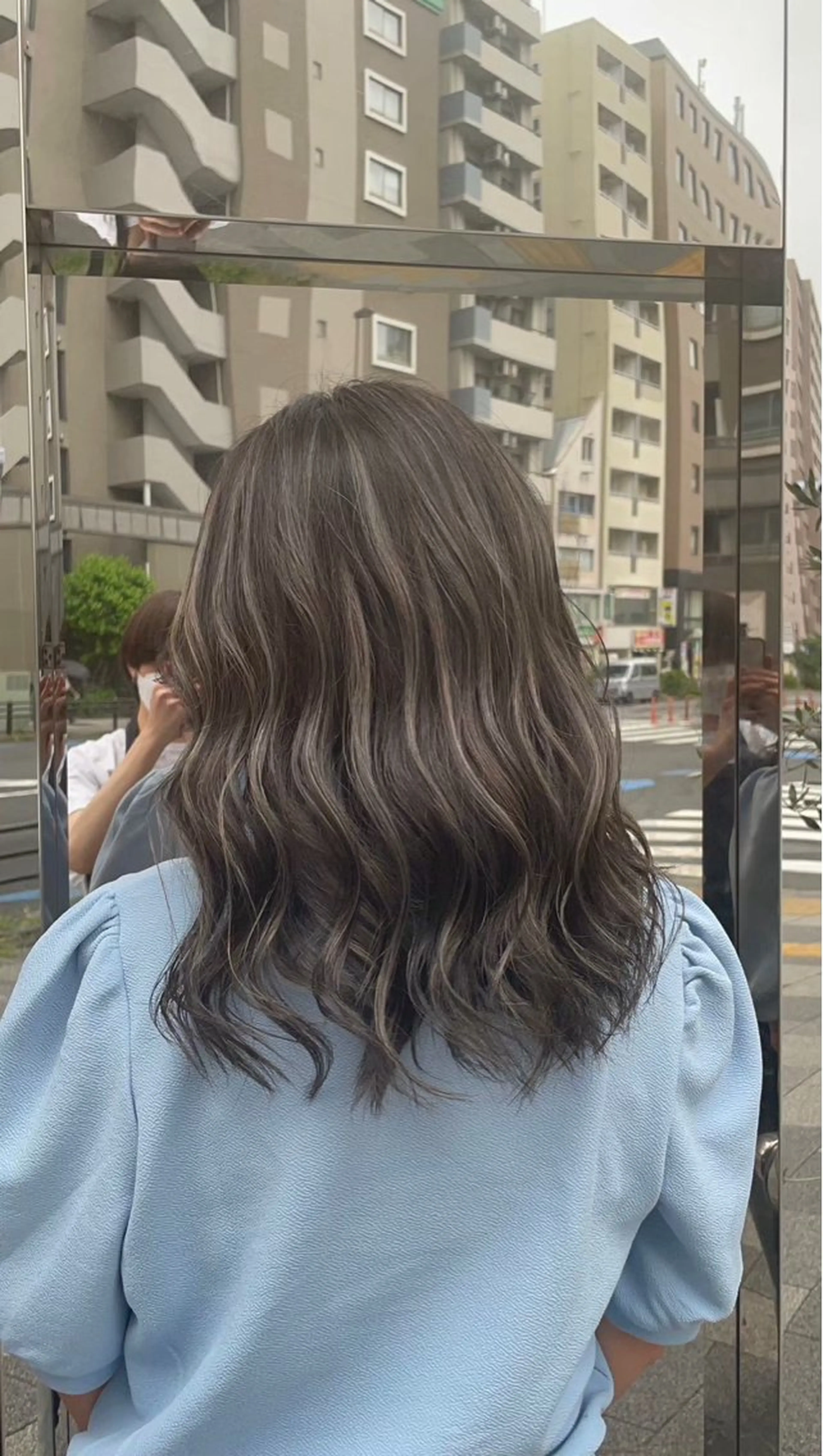 ロング ハイライト ヘアカラー トリートメント 🦋透明感/艶髪/ レイヤー/Ryugaのヘアスタイル