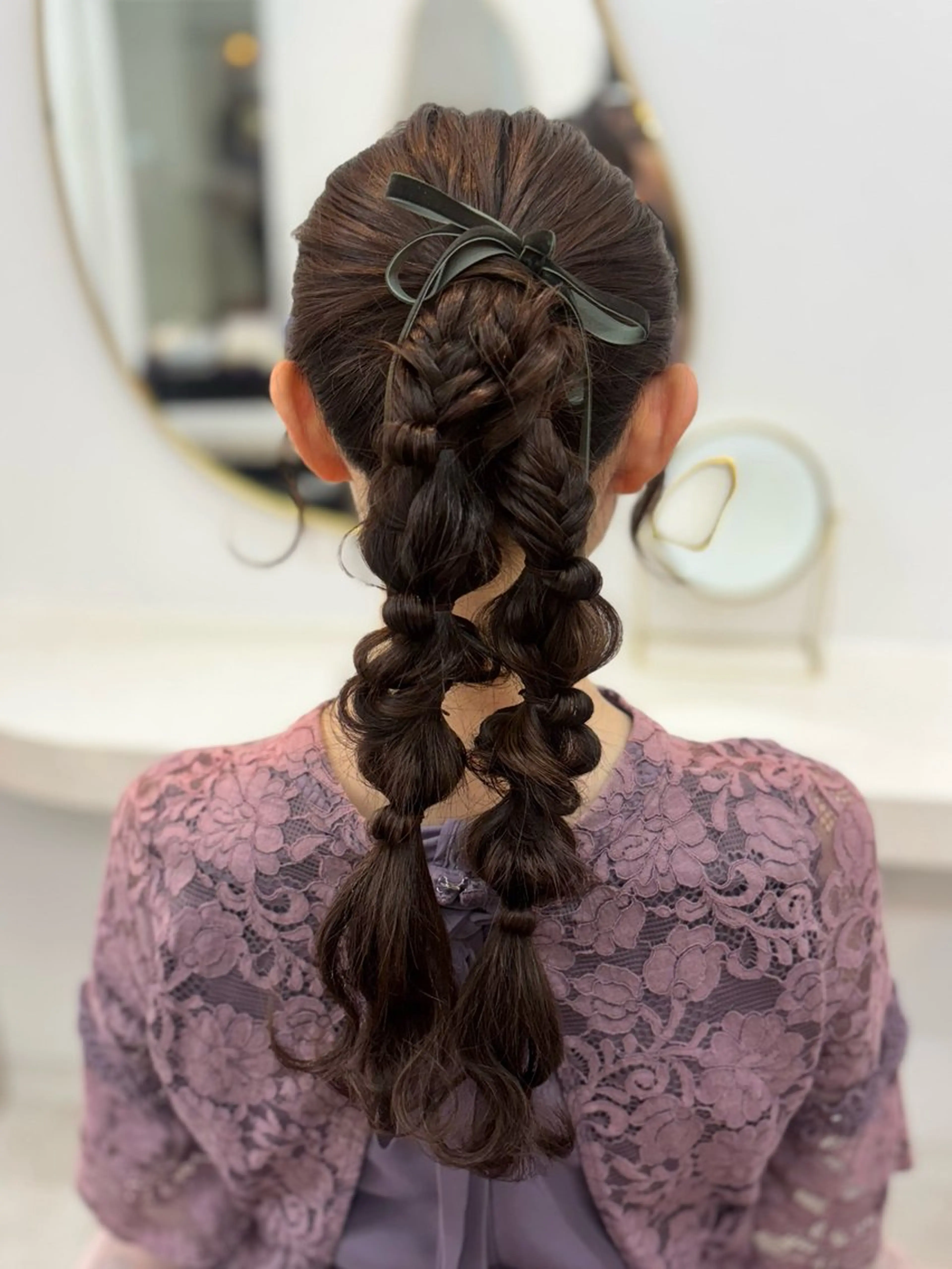 セミロング ヘアセット 💘Kurea💘 艶髪/韓国/暗髪のヘアスタイル