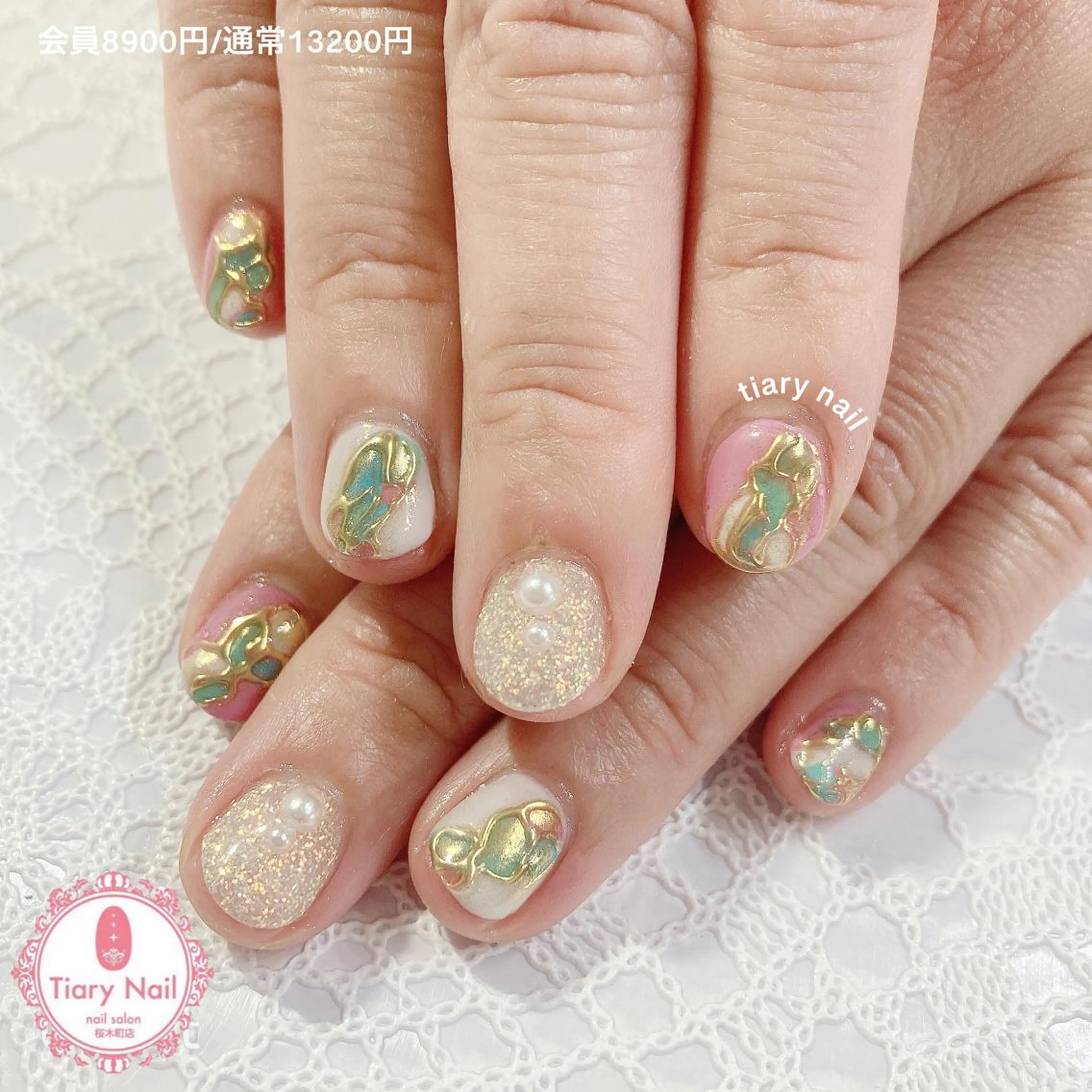 ネイル TiaryNail まほのネイルデザイン