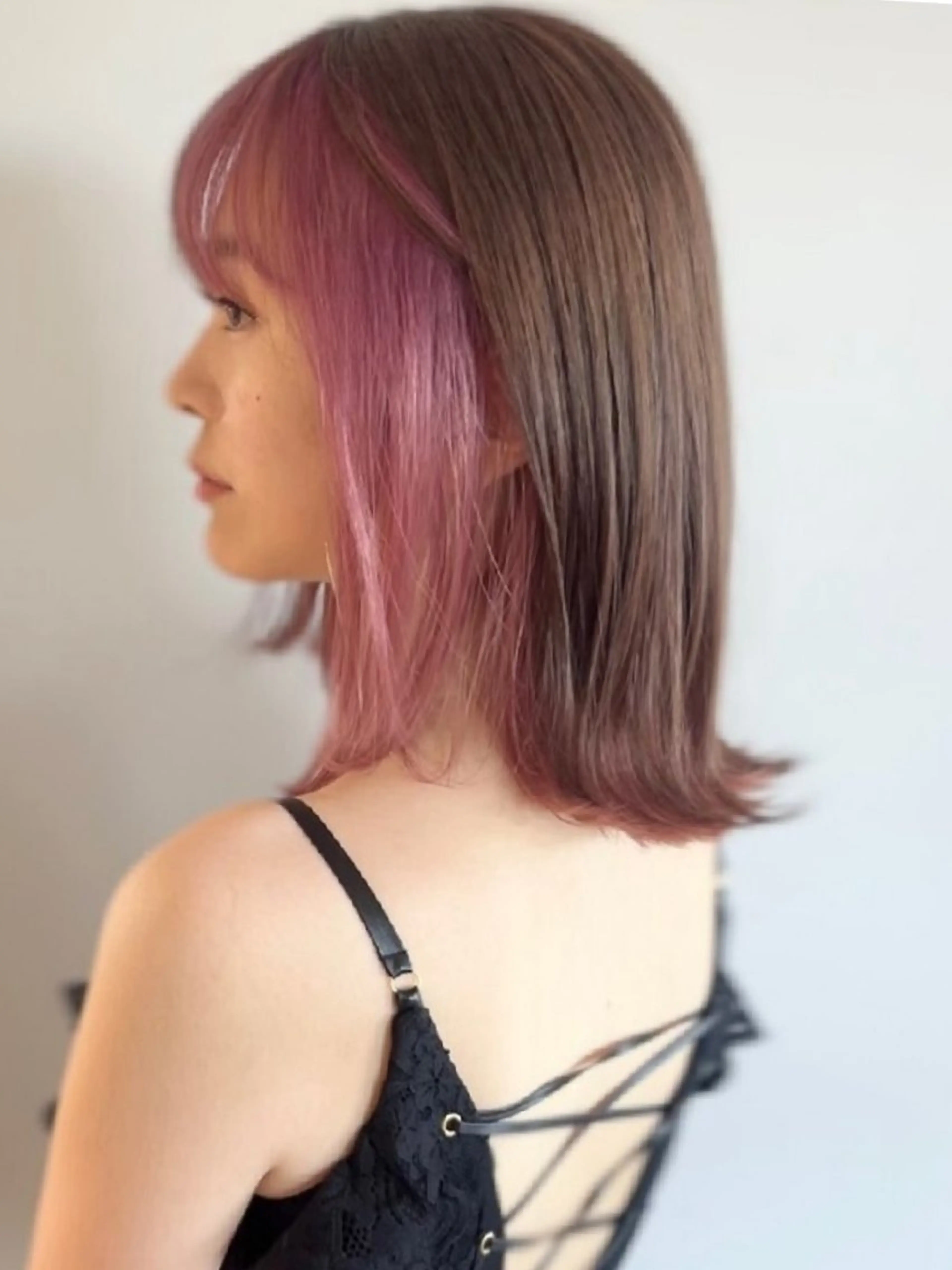 インナーカラーの写真