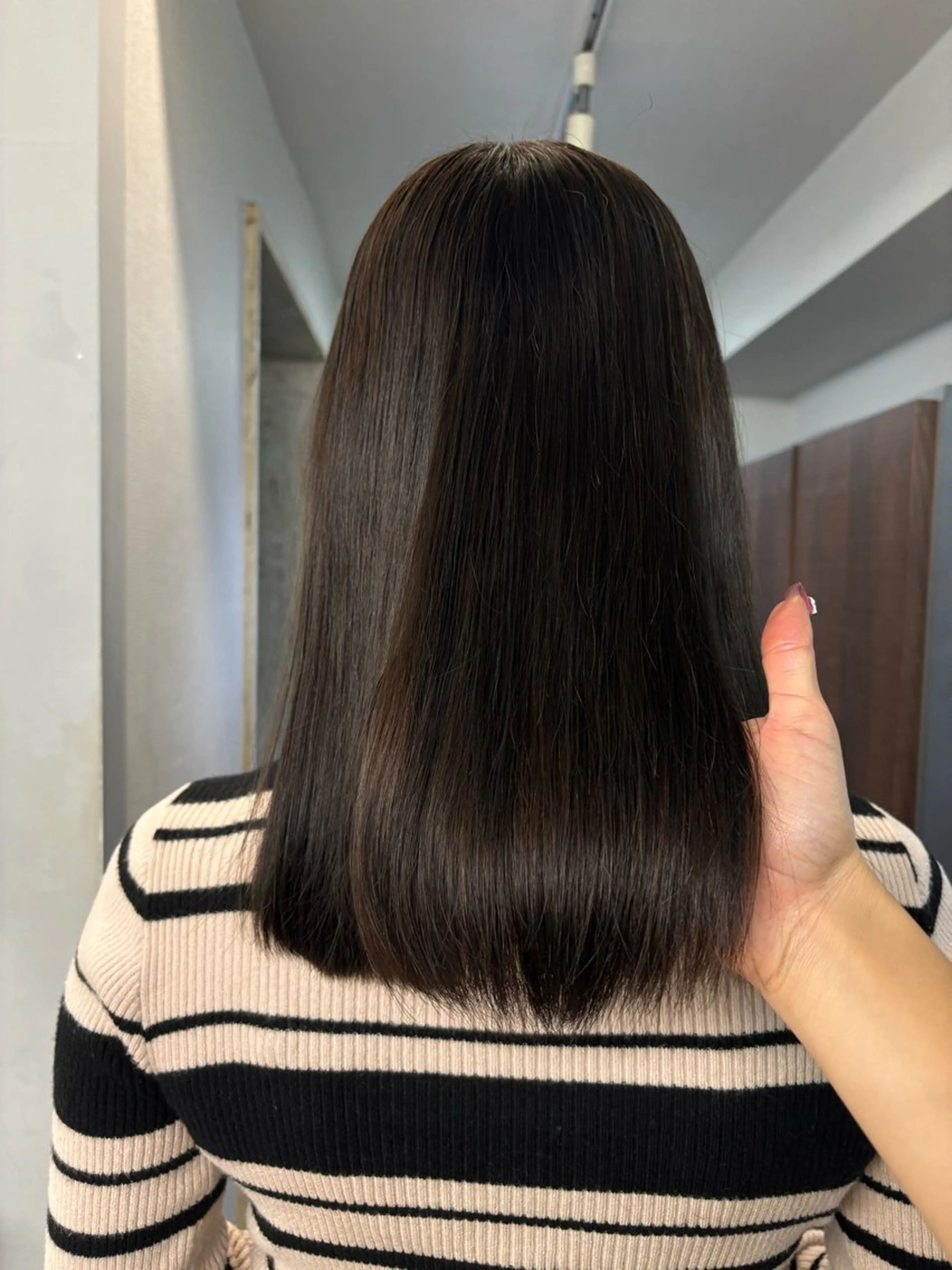 ミディアム カラー カット ヘアカラー トリートメント Opus🐕kato Mizuki🐕のヘアスタイル