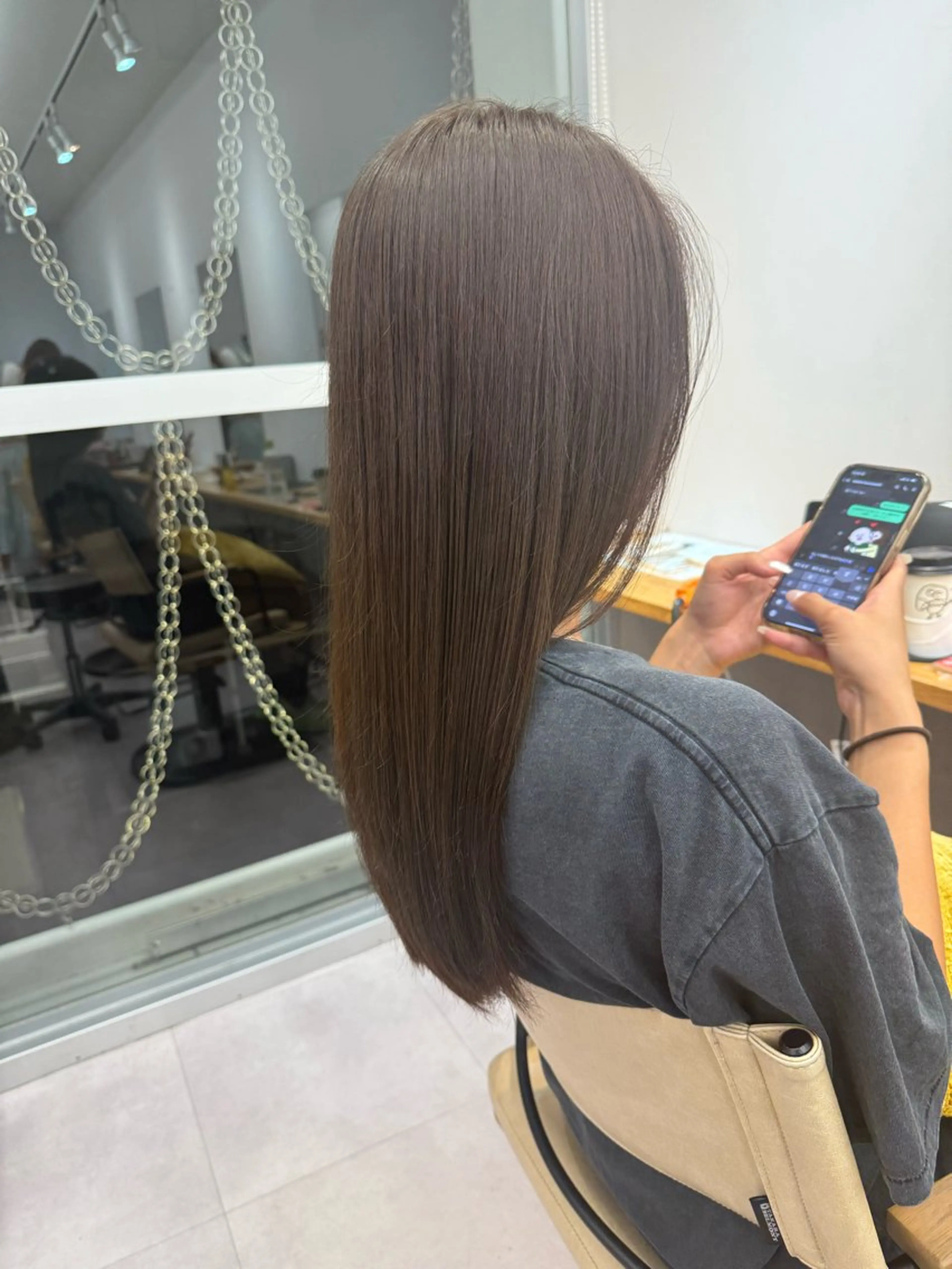 【期間限定】【当日予約OK】艶カラー✖️quick treatment✨の写真