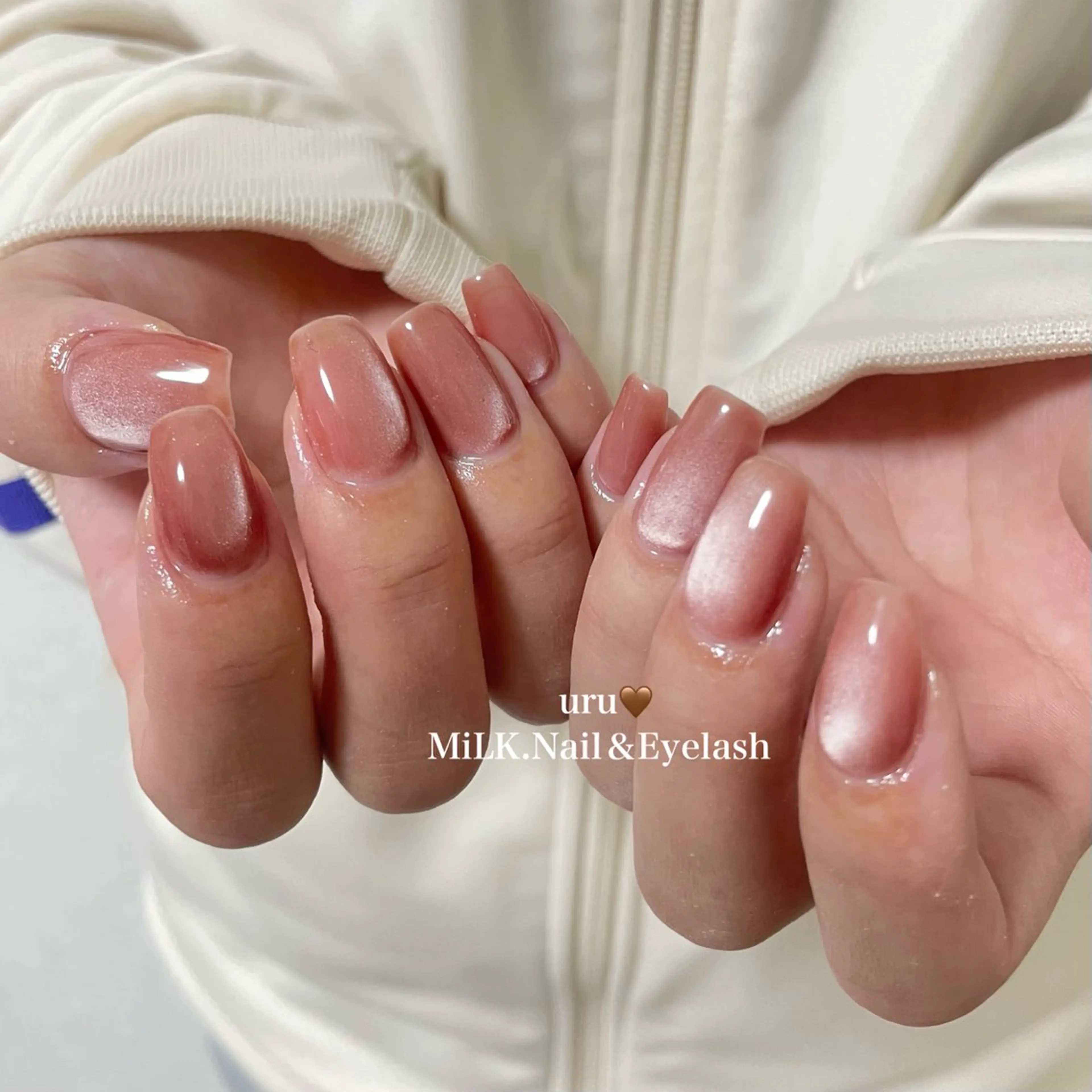 ネイル マグネットネイル ハンドネイル MiLK. Nail&Eyelash所属・MiLK. wakaのマツエク・マツパデザイン